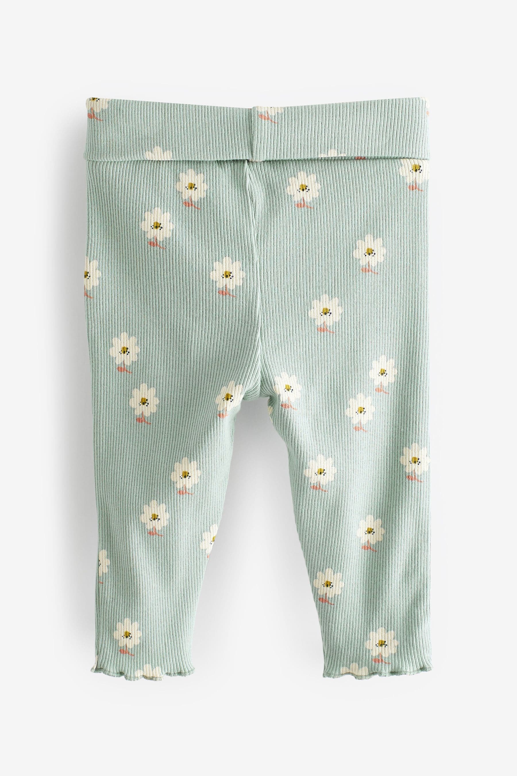 Multi Cream Baby Leggings 3 Pack