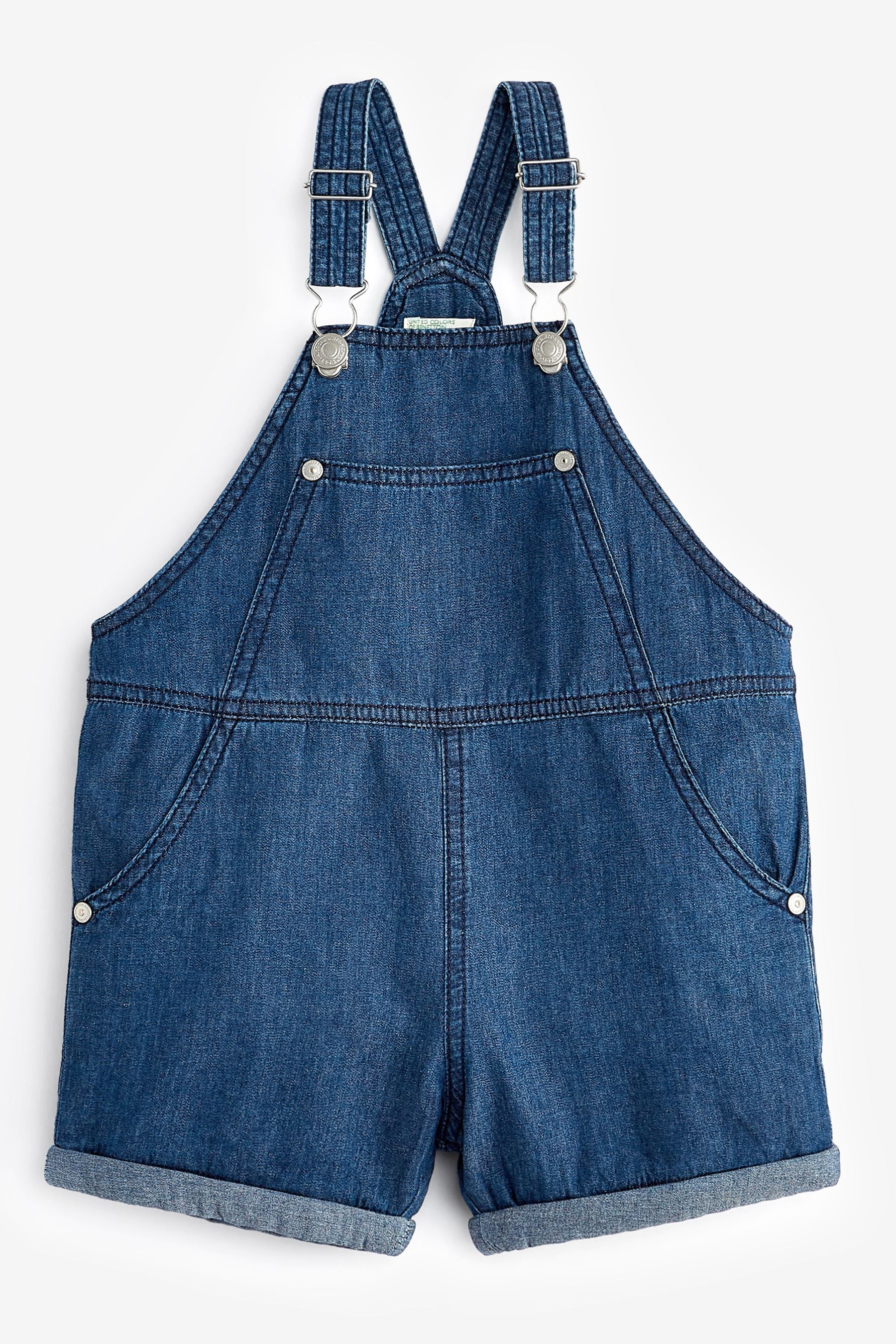 Blue Denim Benetton Blue Denim Dungarees