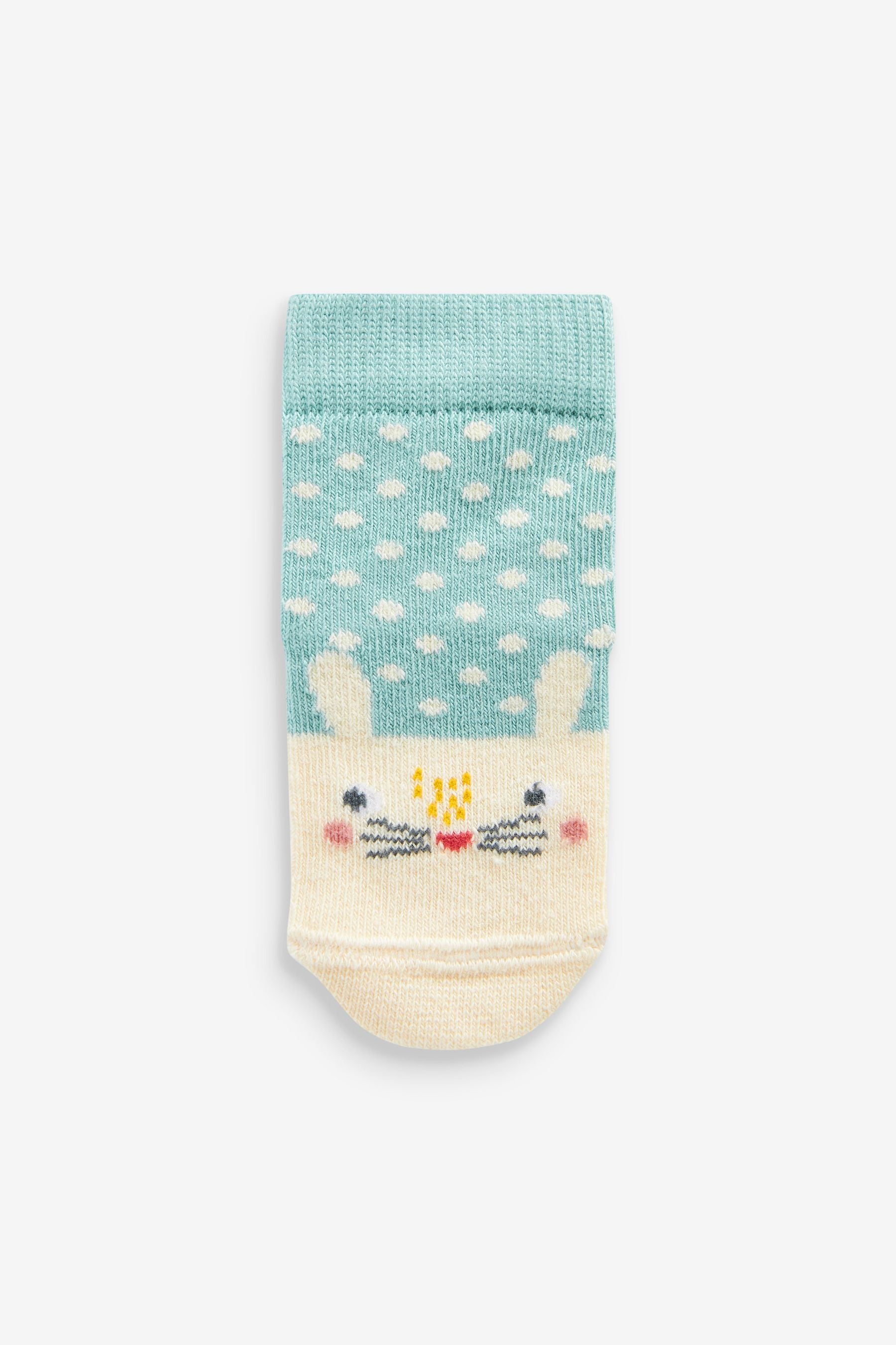 Multi Character Baby Socks 5 Pack (0mths-2yrs)