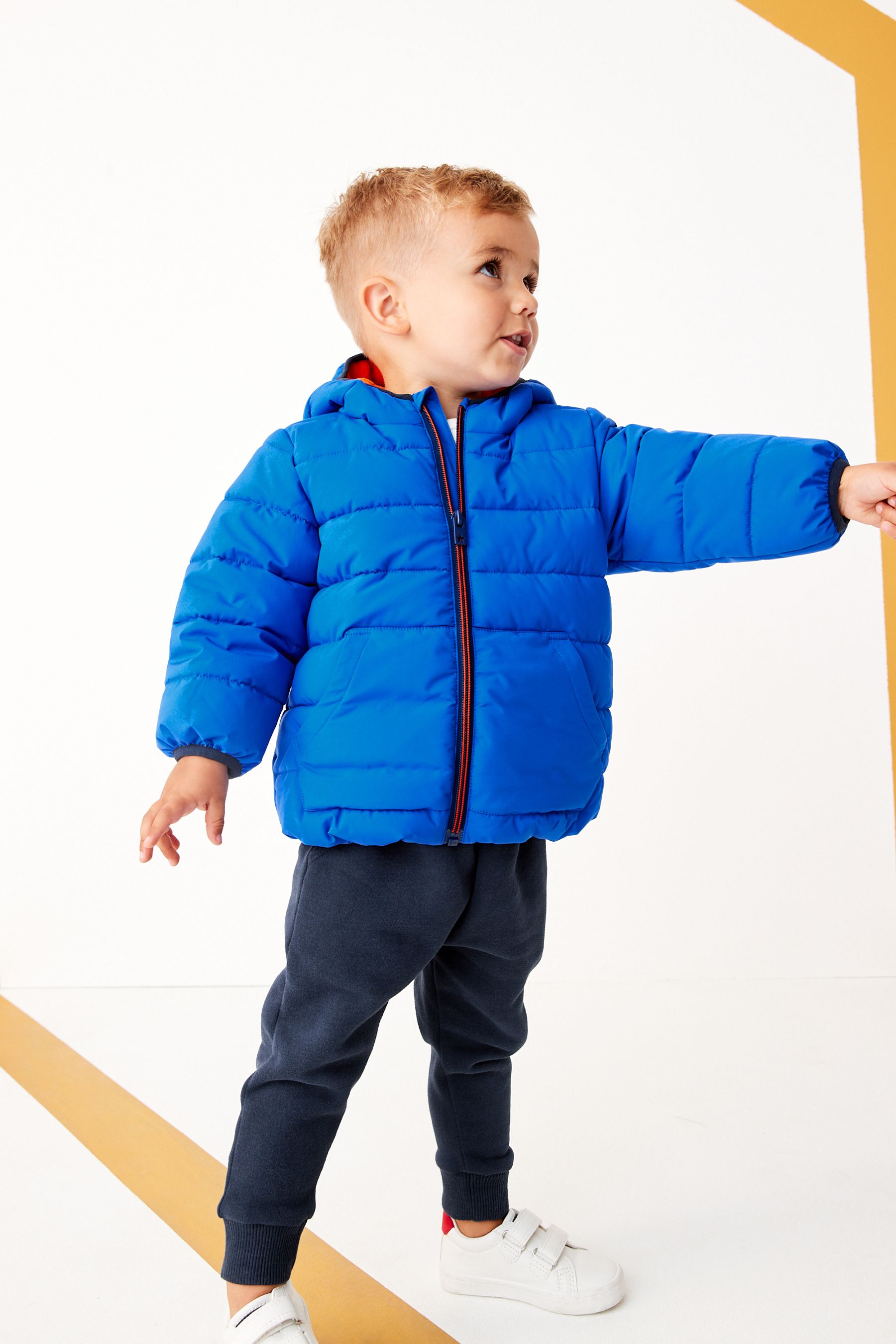 Cobalt Blue Padded Coat (3mths-7yrs)