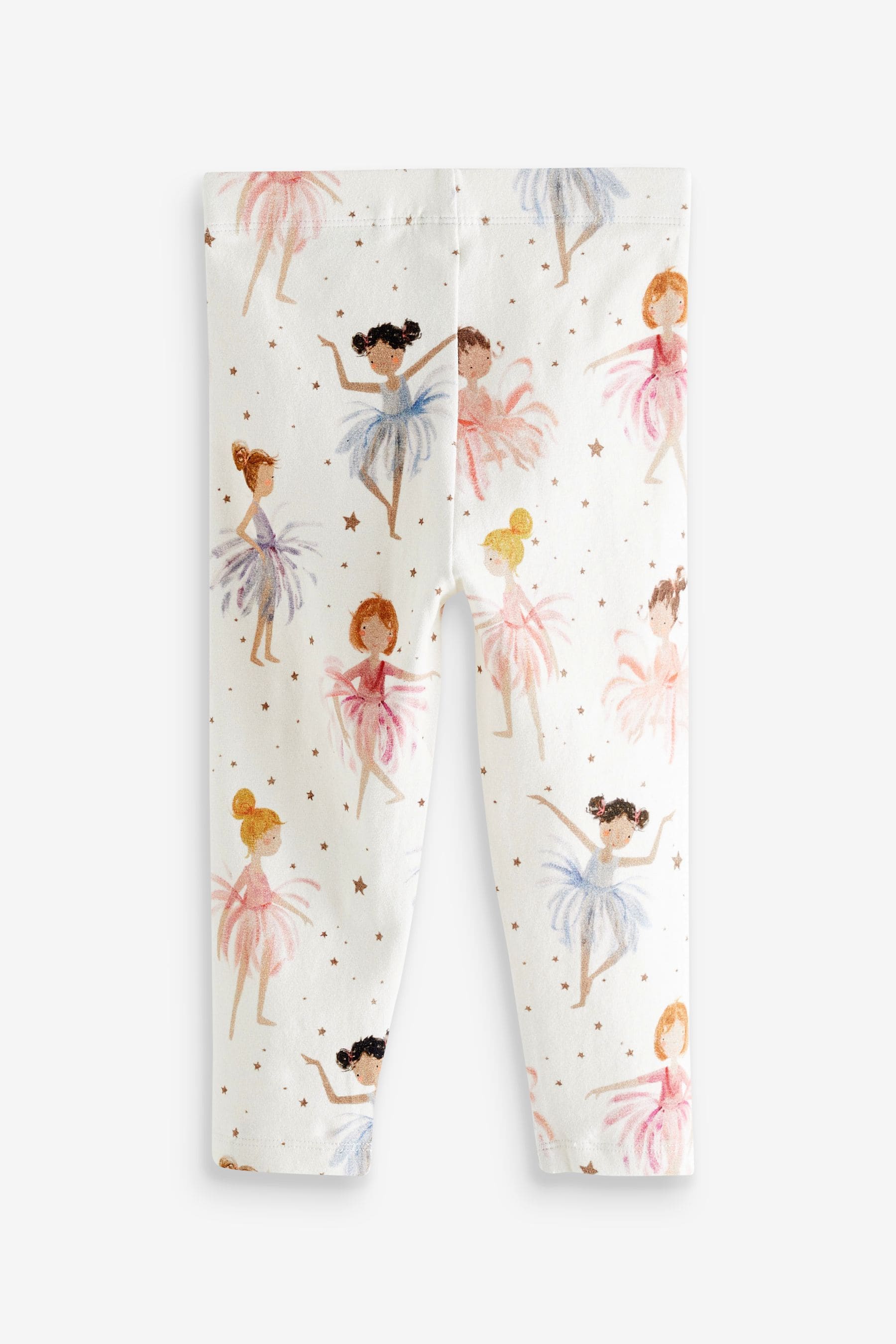 Lilac Purple Fairy 4 Pack Printed Leggings (3mths-7yrs)