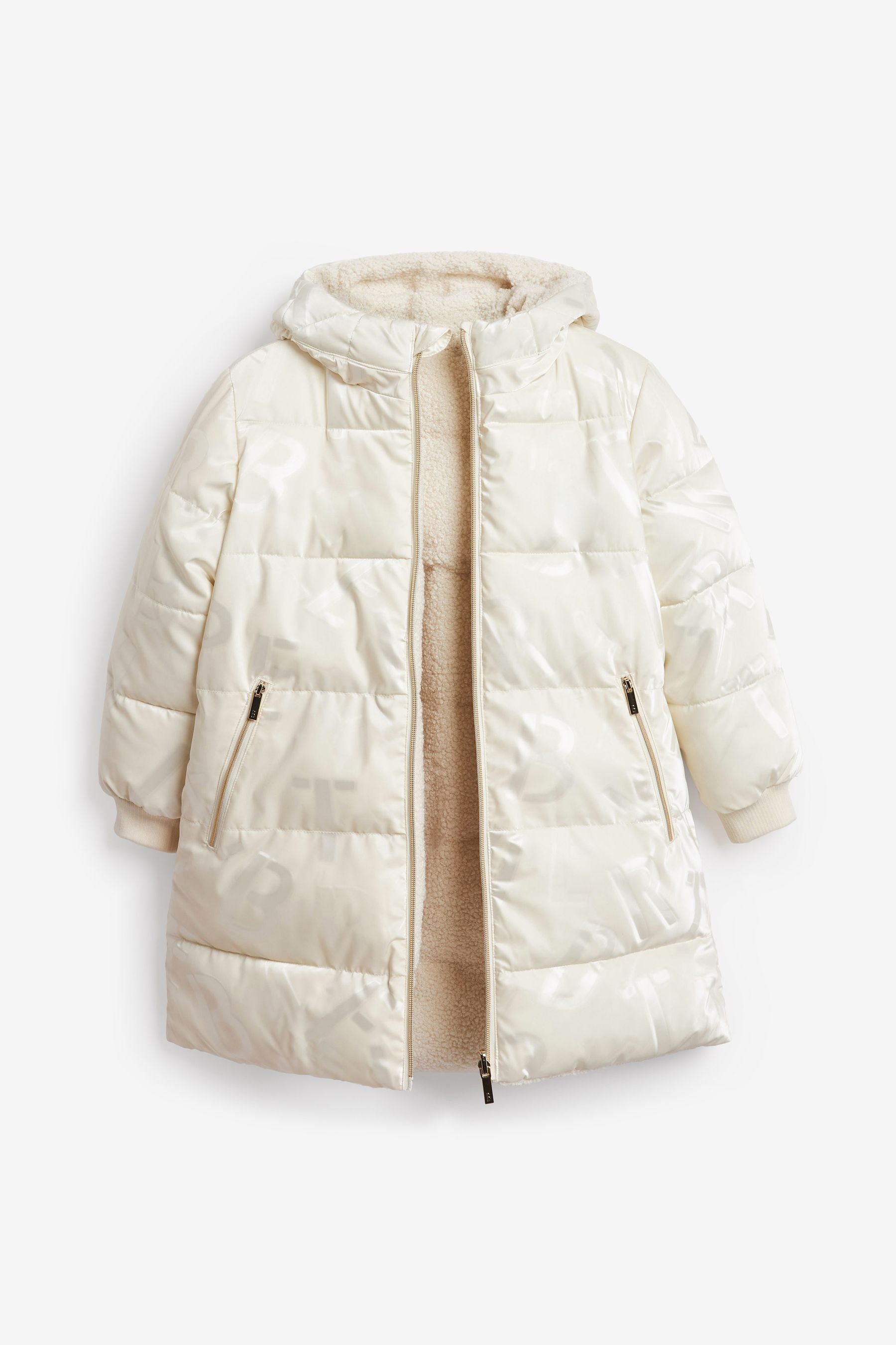 White Baker by Ted Baker Reversible Coat