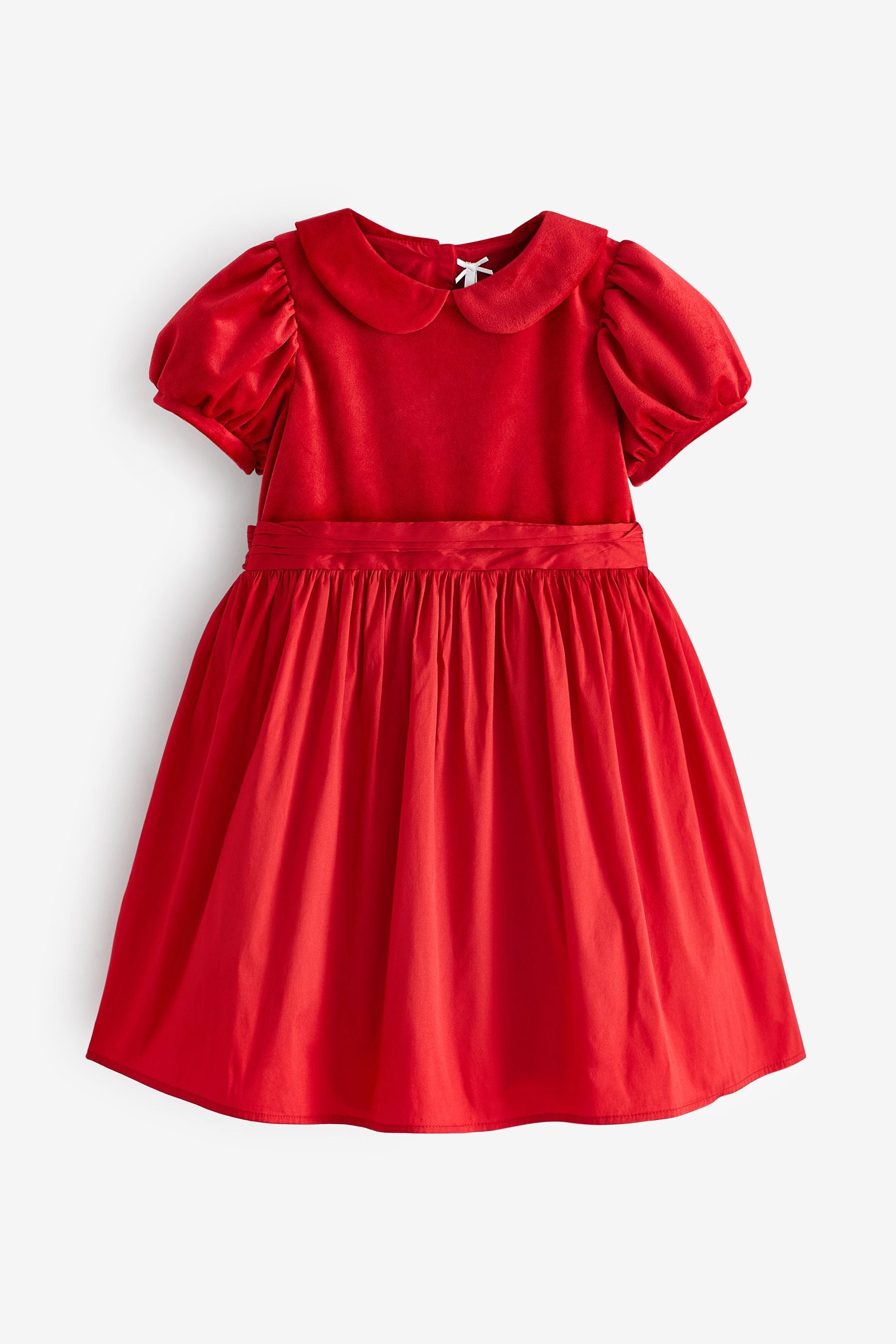 Red Next Velvet And Taffeta Prom Dress (3mths-8yrs)