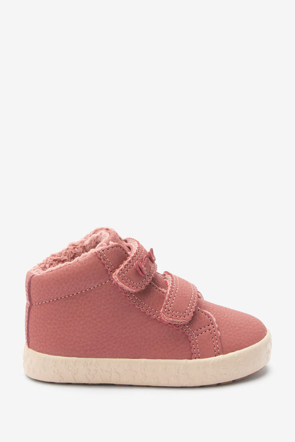 Pink High Top Trainers