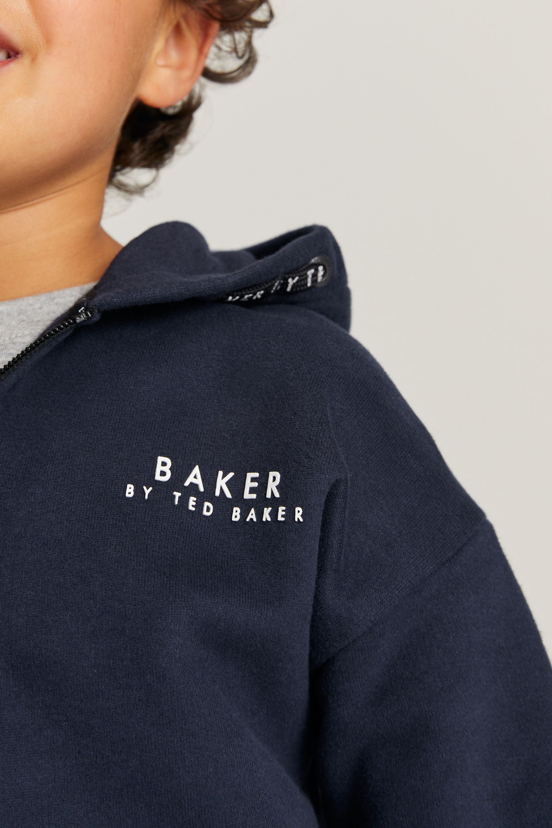 Navy Baker by Ted Baker Navy Hoodie And Joggers Set