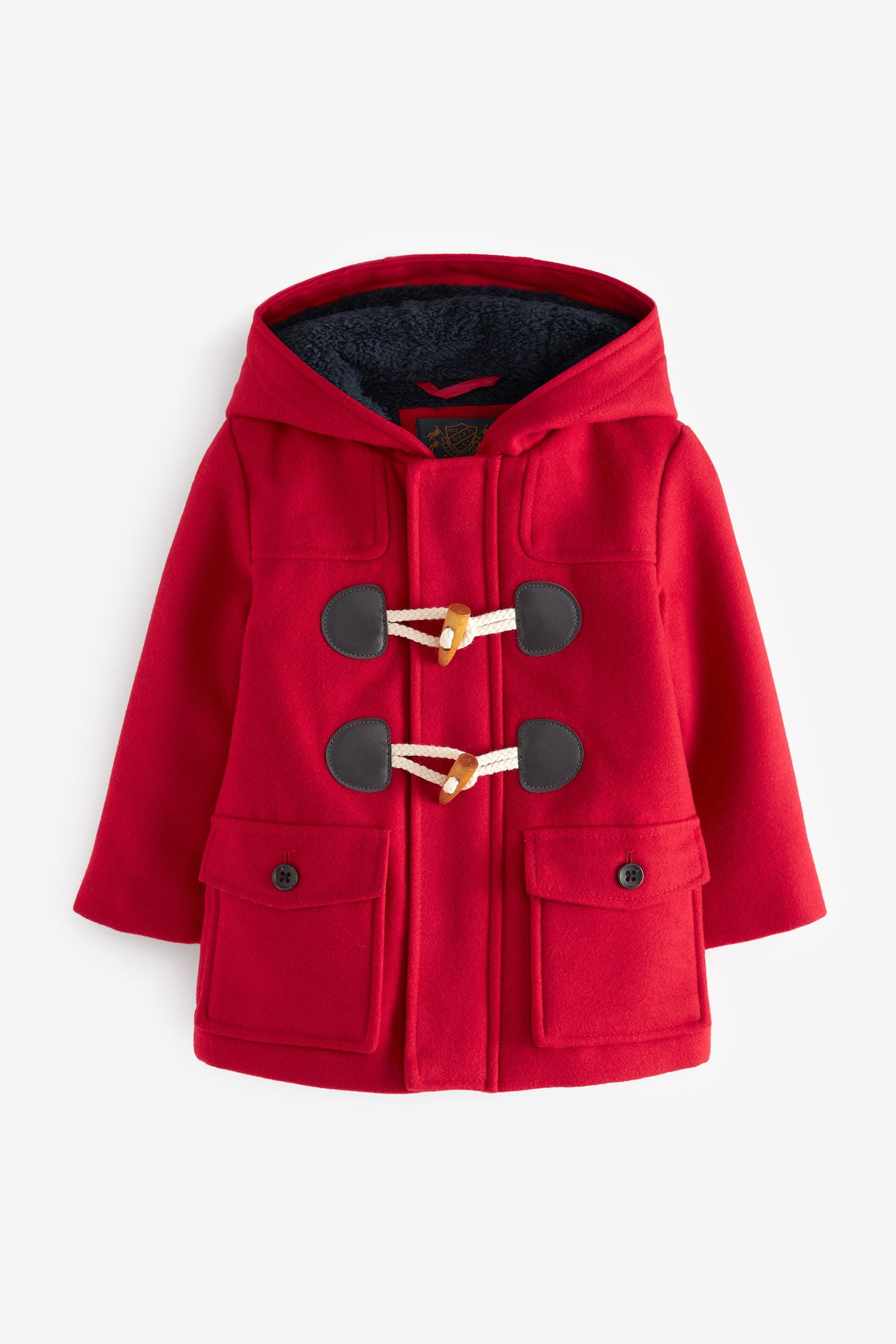 Red Smart Duffle Jacket (3mths-7yrs)