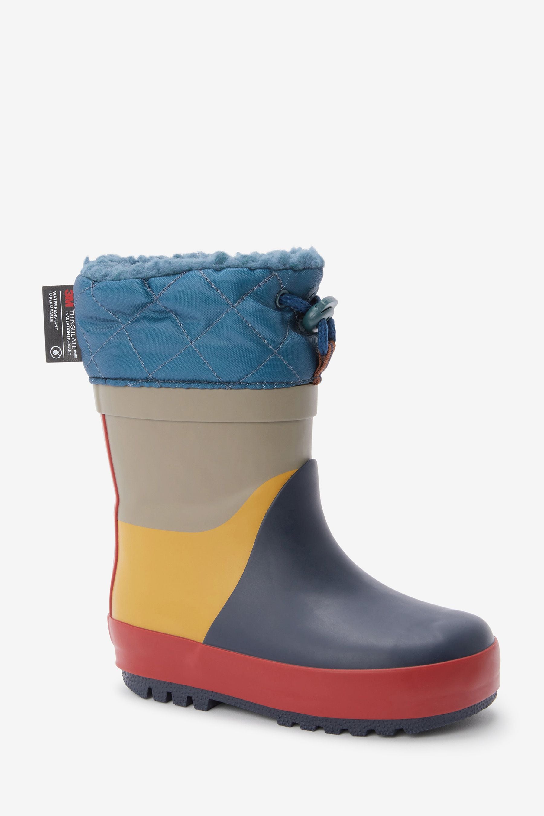 Multi Thermal Thinsulate Lined Cuff Wellies