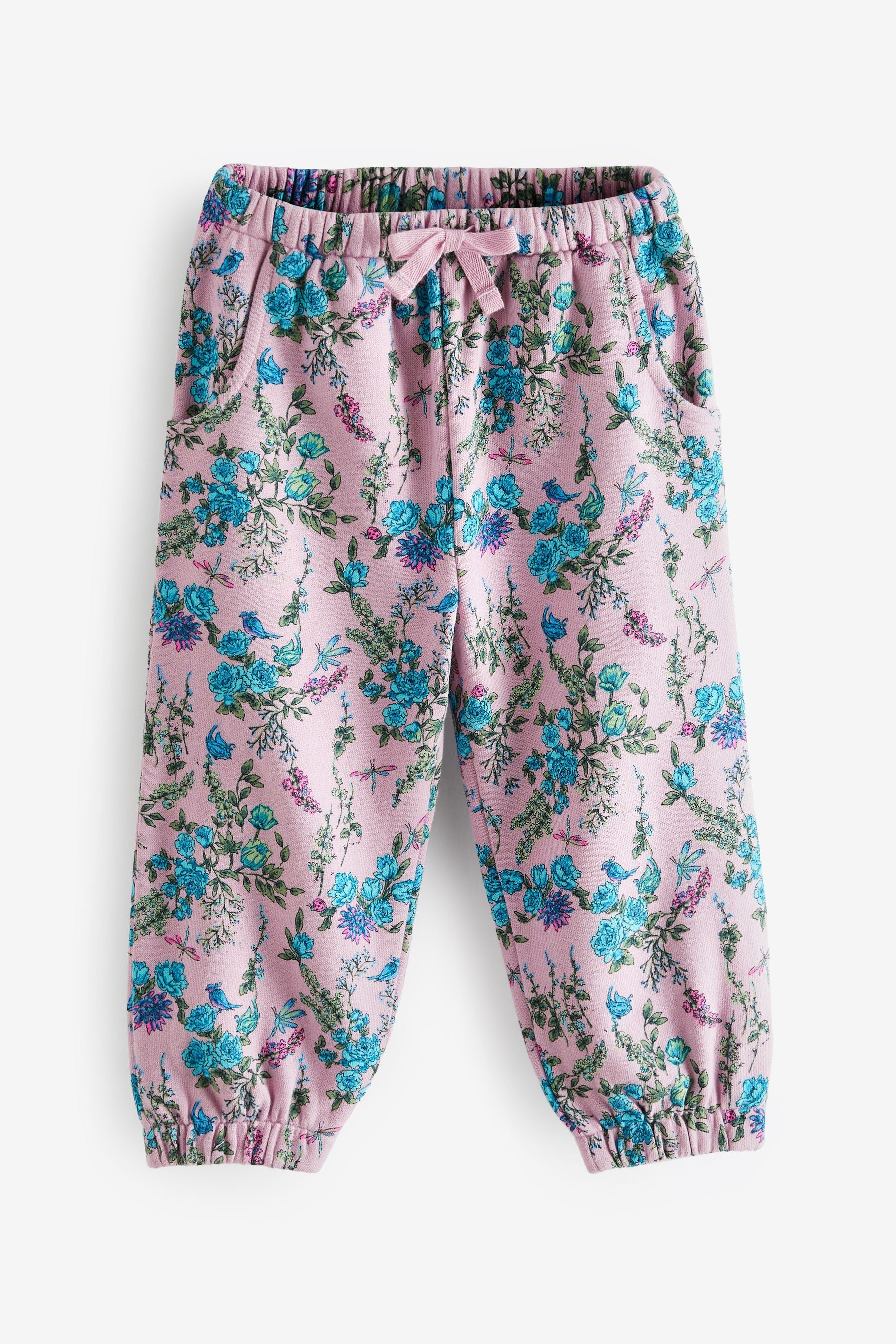 Lilac Floral Joggers (3mths-7yrs)