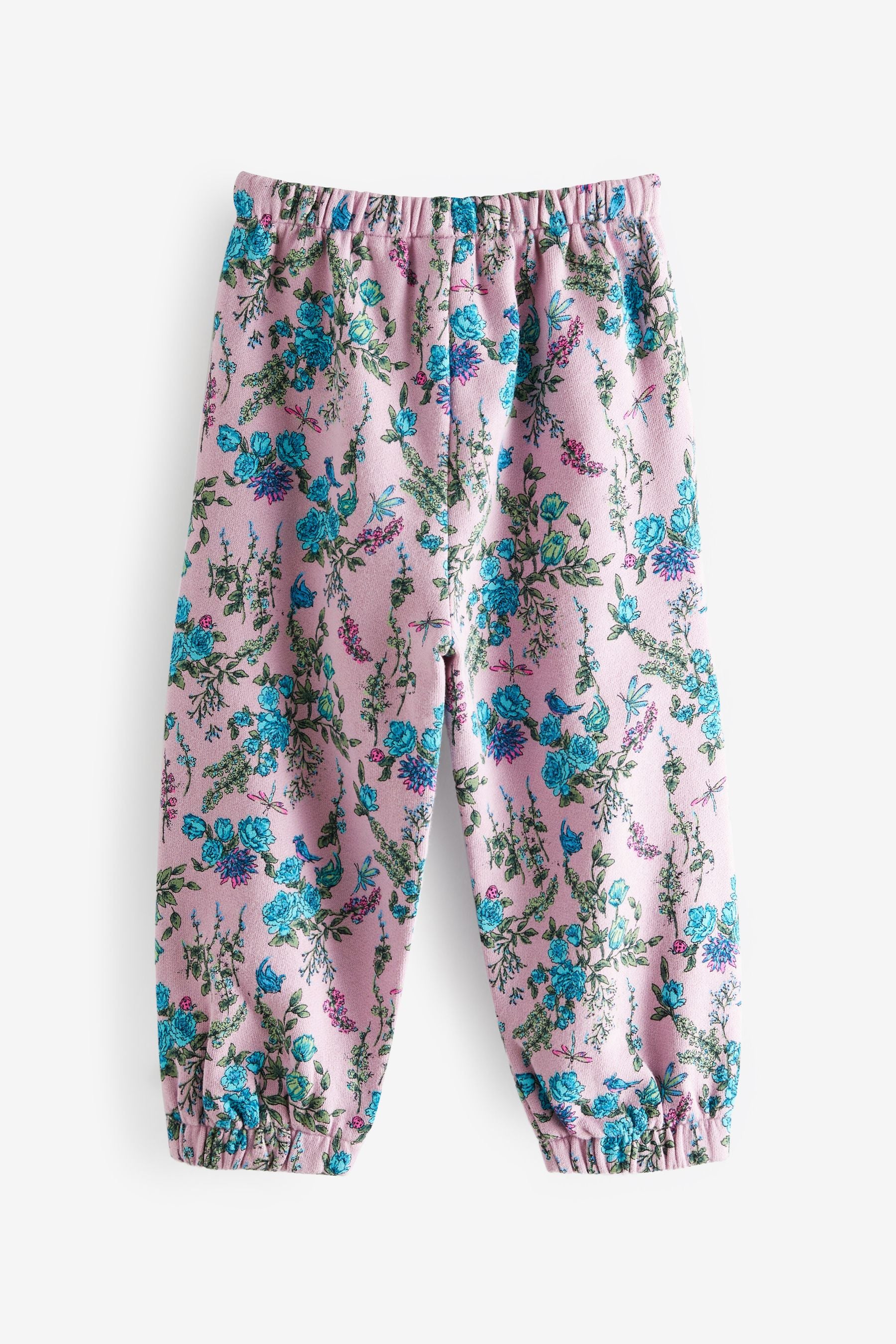 Lilac Floral Joggers (3mths-7yrs)