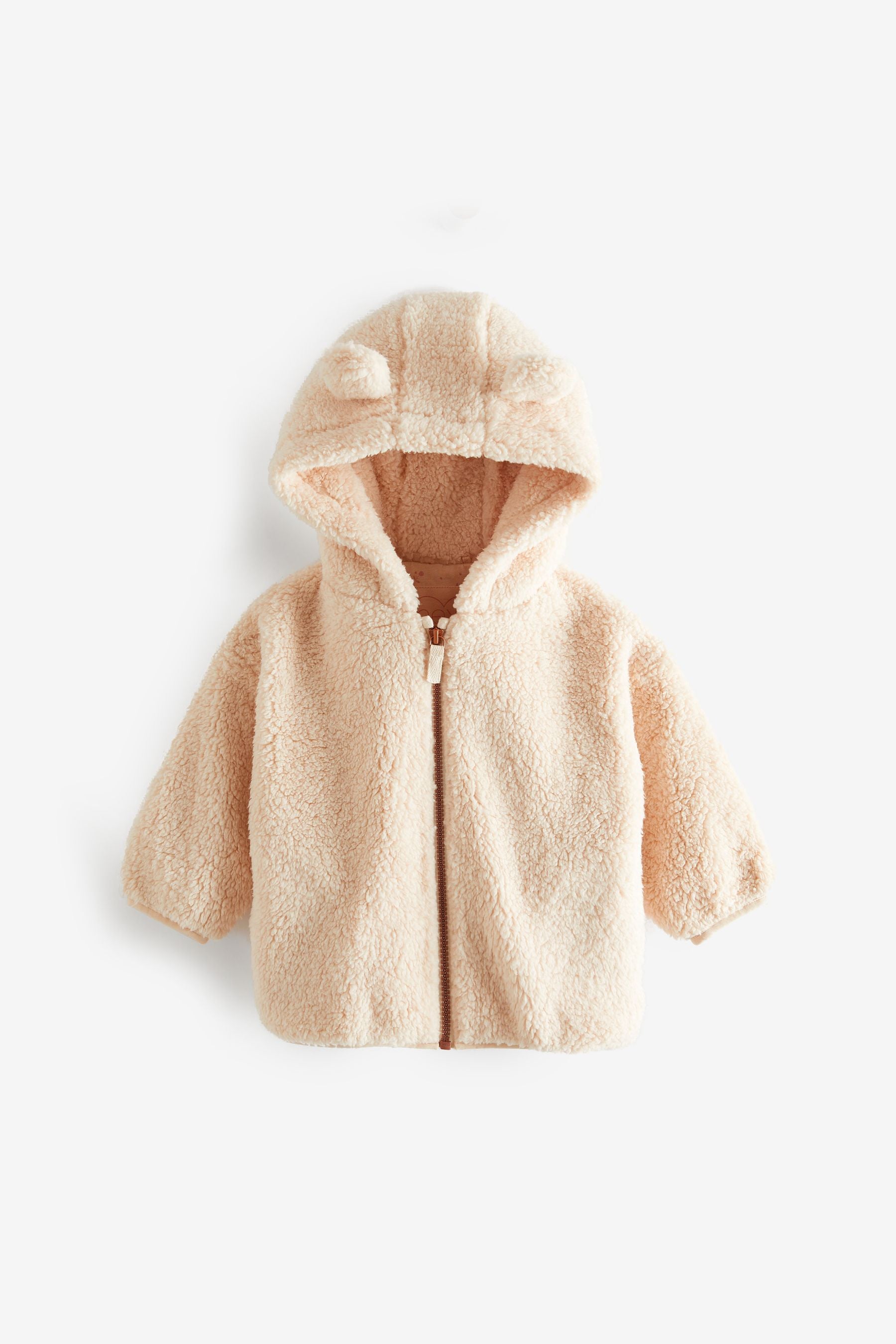 Cream Fleece Zip Through (3mths-7yrs)