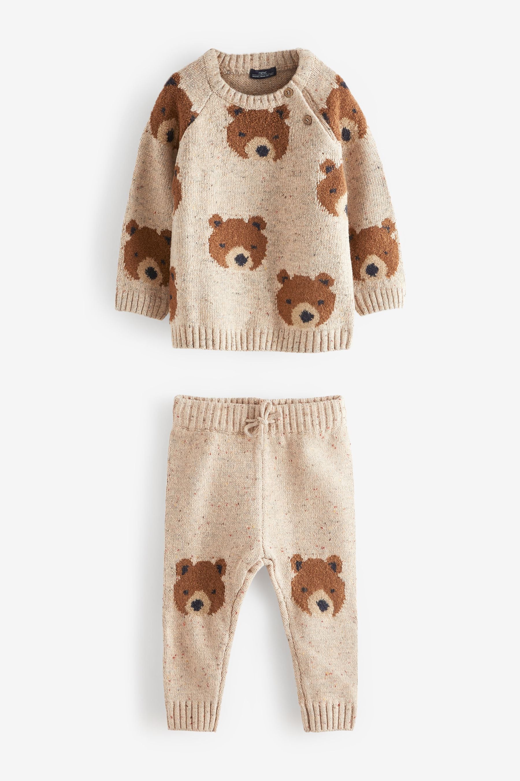 Brown Bear Character Jumper (3mths-7yrs)