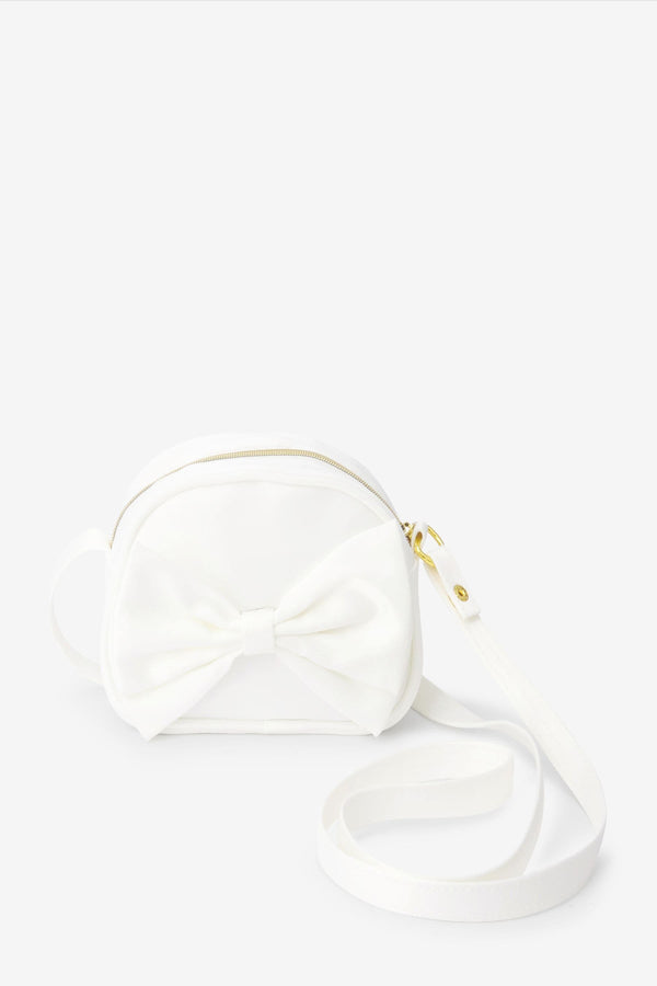 White Satin Bridesmaid Bag