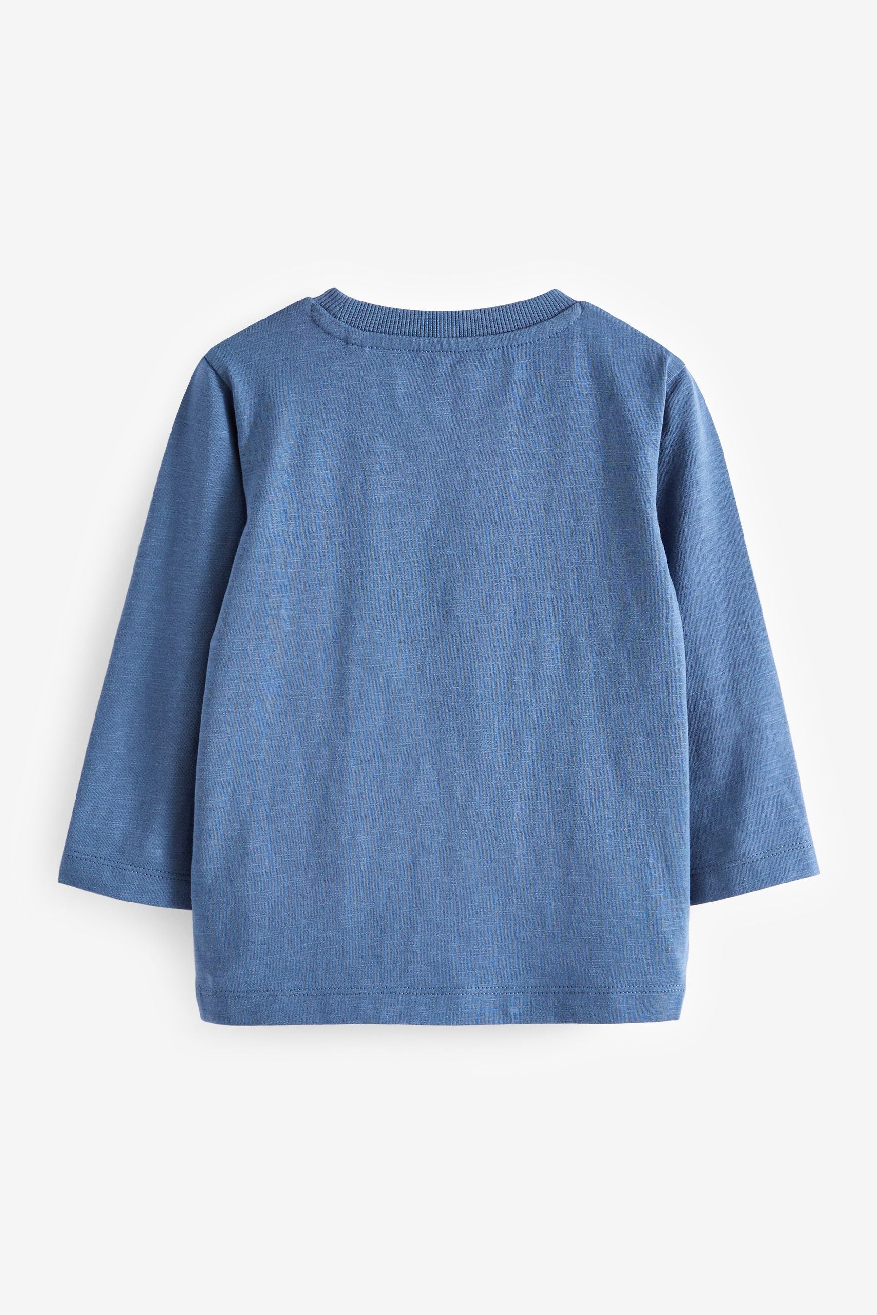 Blue Rocket Long Sleeve Appliqu T-Shirt (3mths-7yrs)