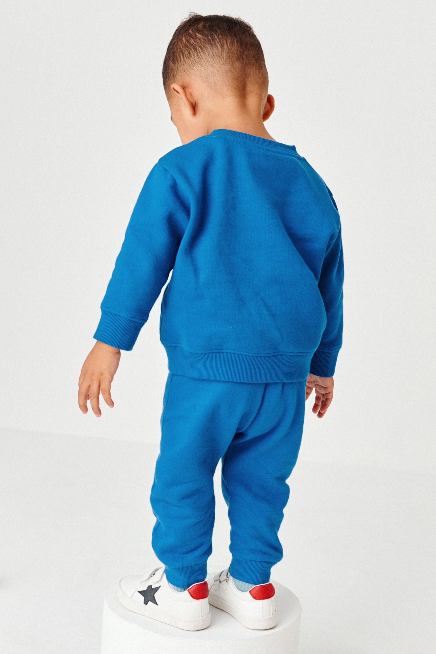 Blue Rocket Character Sweatshirt And Joggers Set (3mths-7yrs)