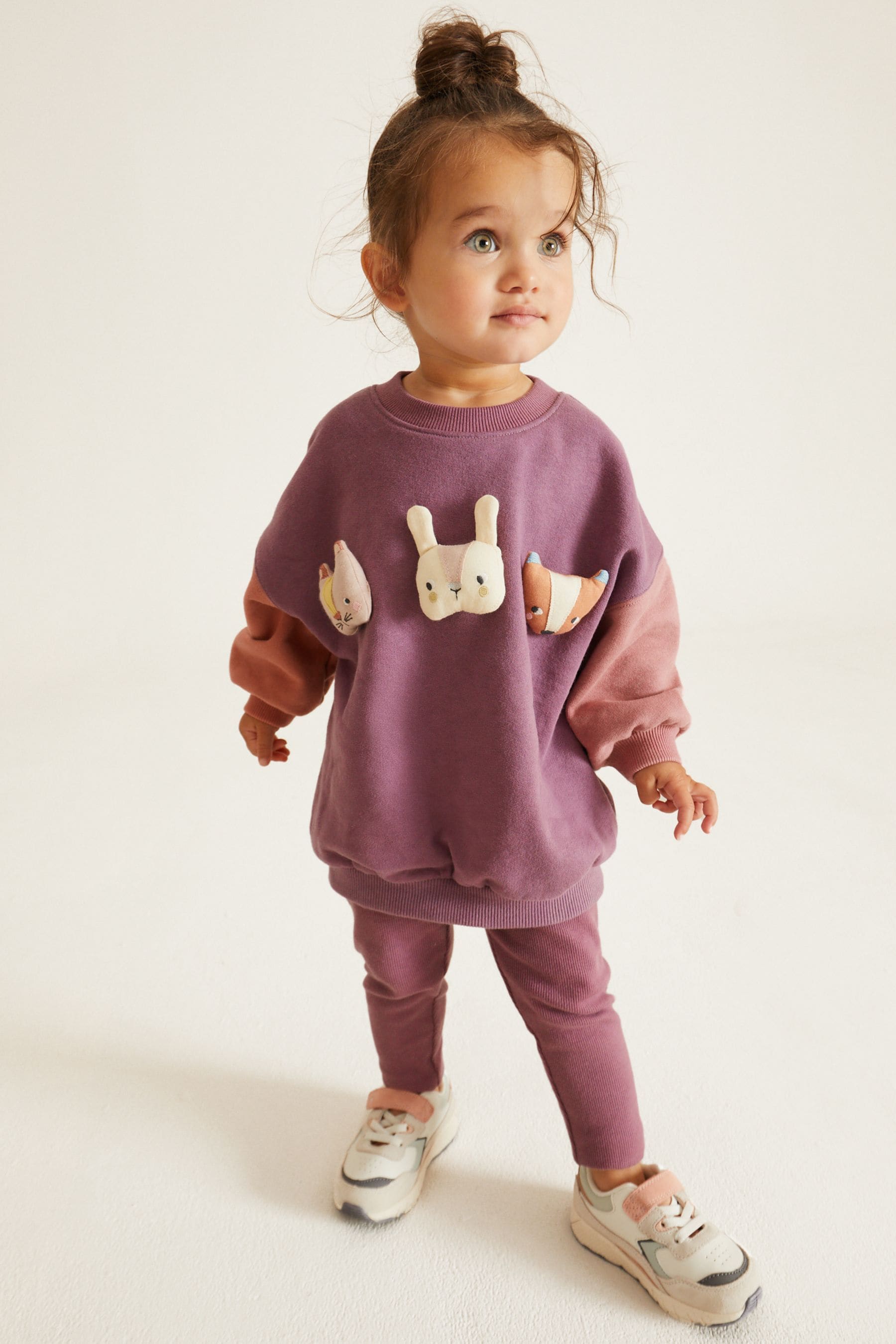 Purple Character Sweat and Leggings Set (3mths-7yrs)