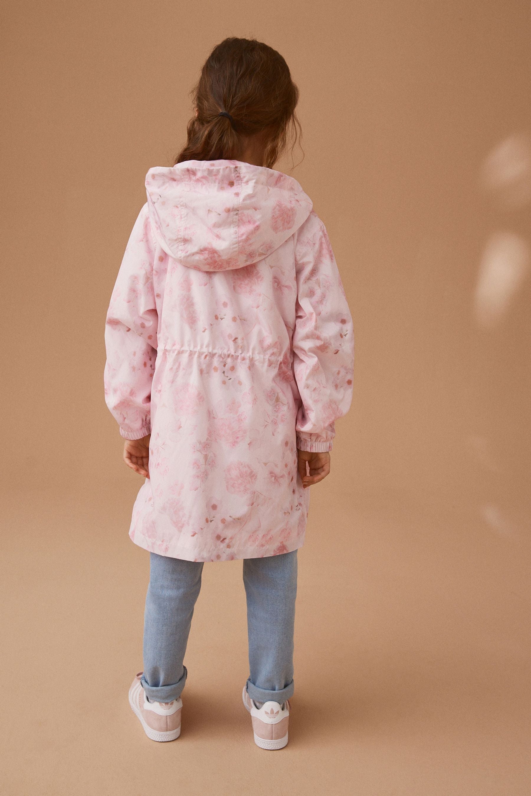 Pink Shower Resistant Cagoule (3-16yrs)