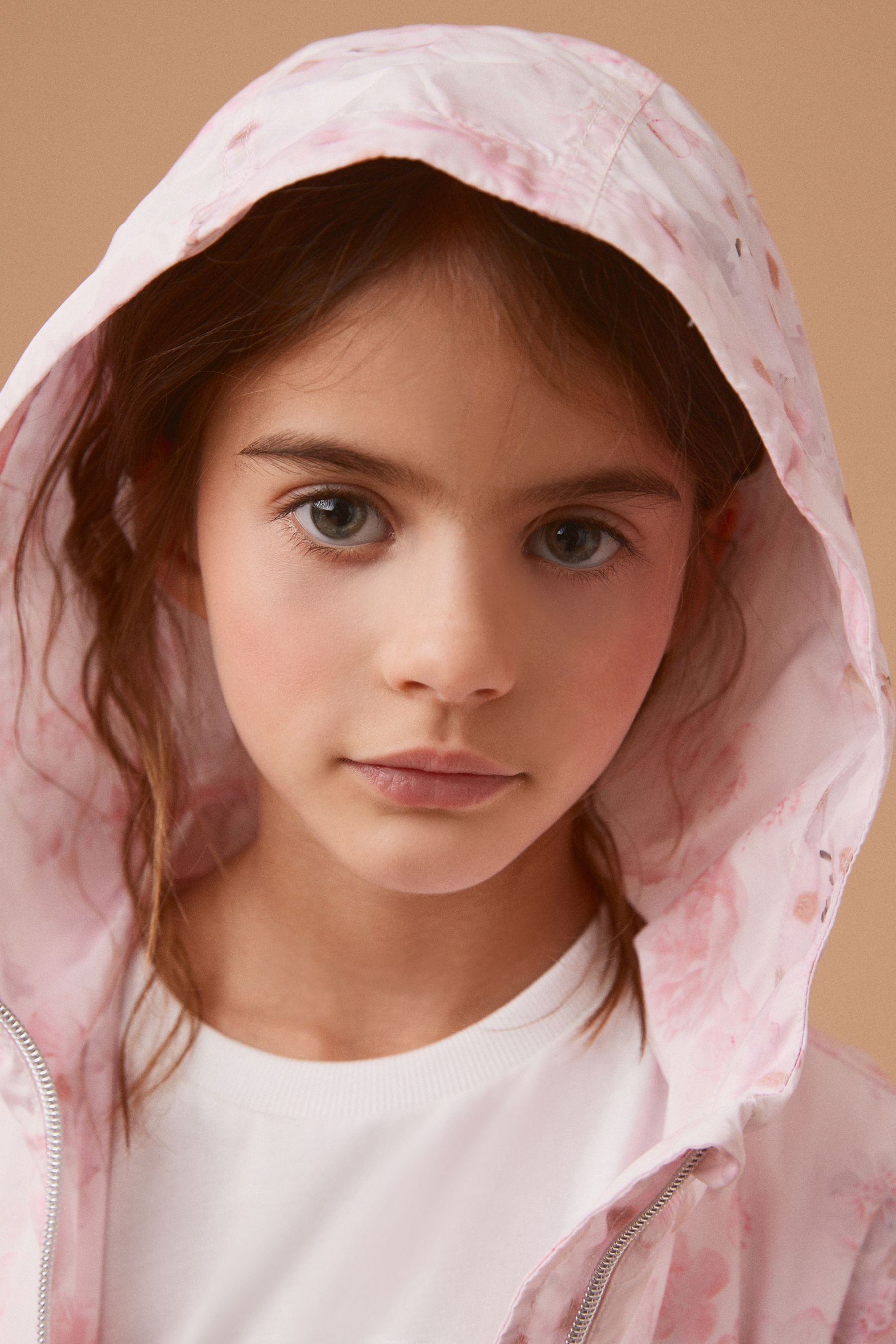 Pink Shower Resistant Cagoule (3-16yrs)