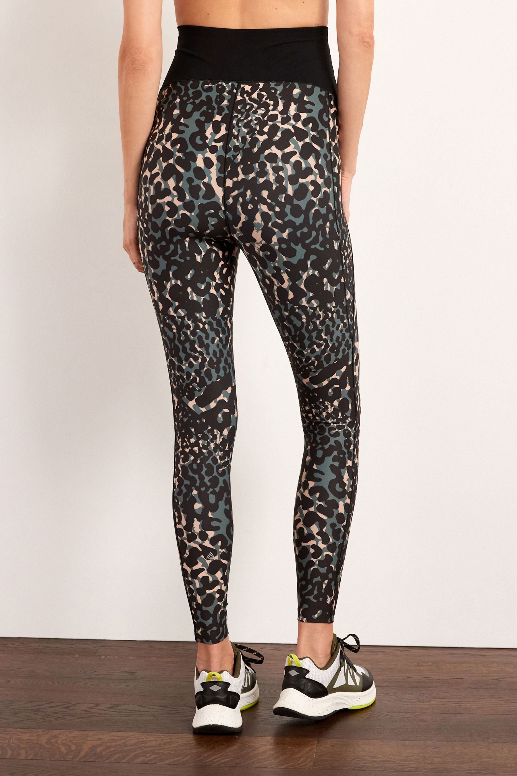 Animal Print Maternity Sports Leggings