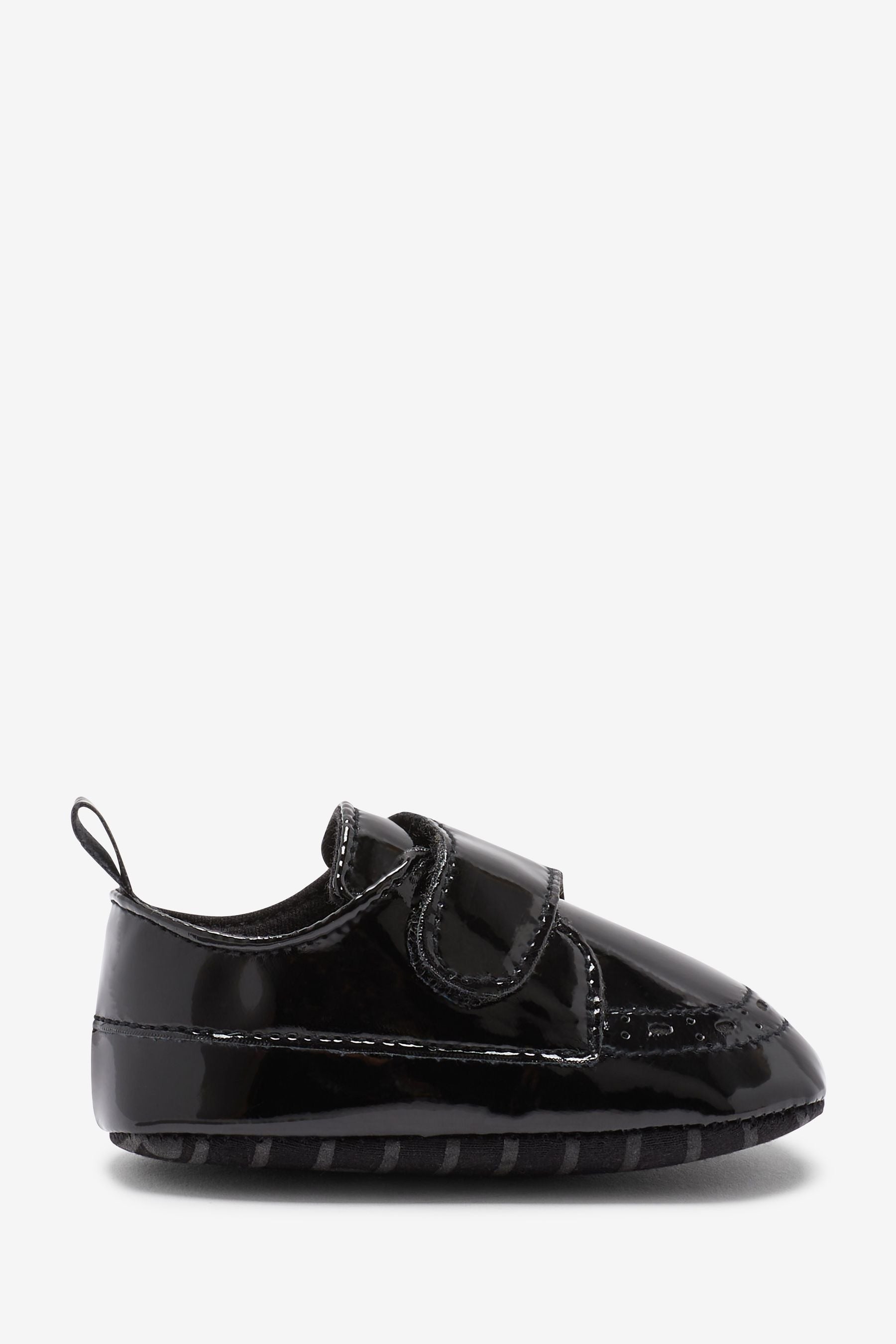 Black Pram Brogues (0-24mths)