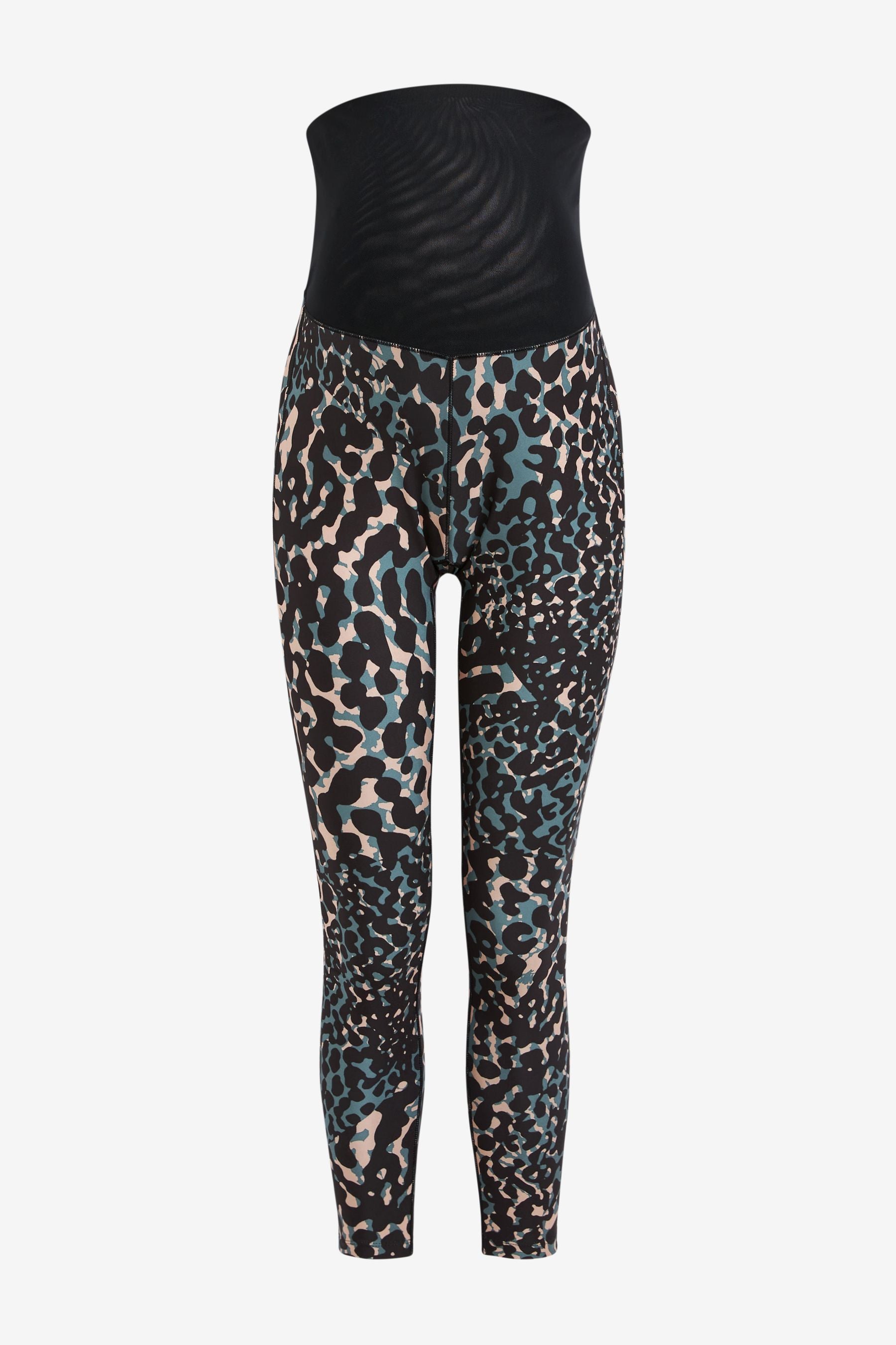 Animal Print Maternity Sports Leggings