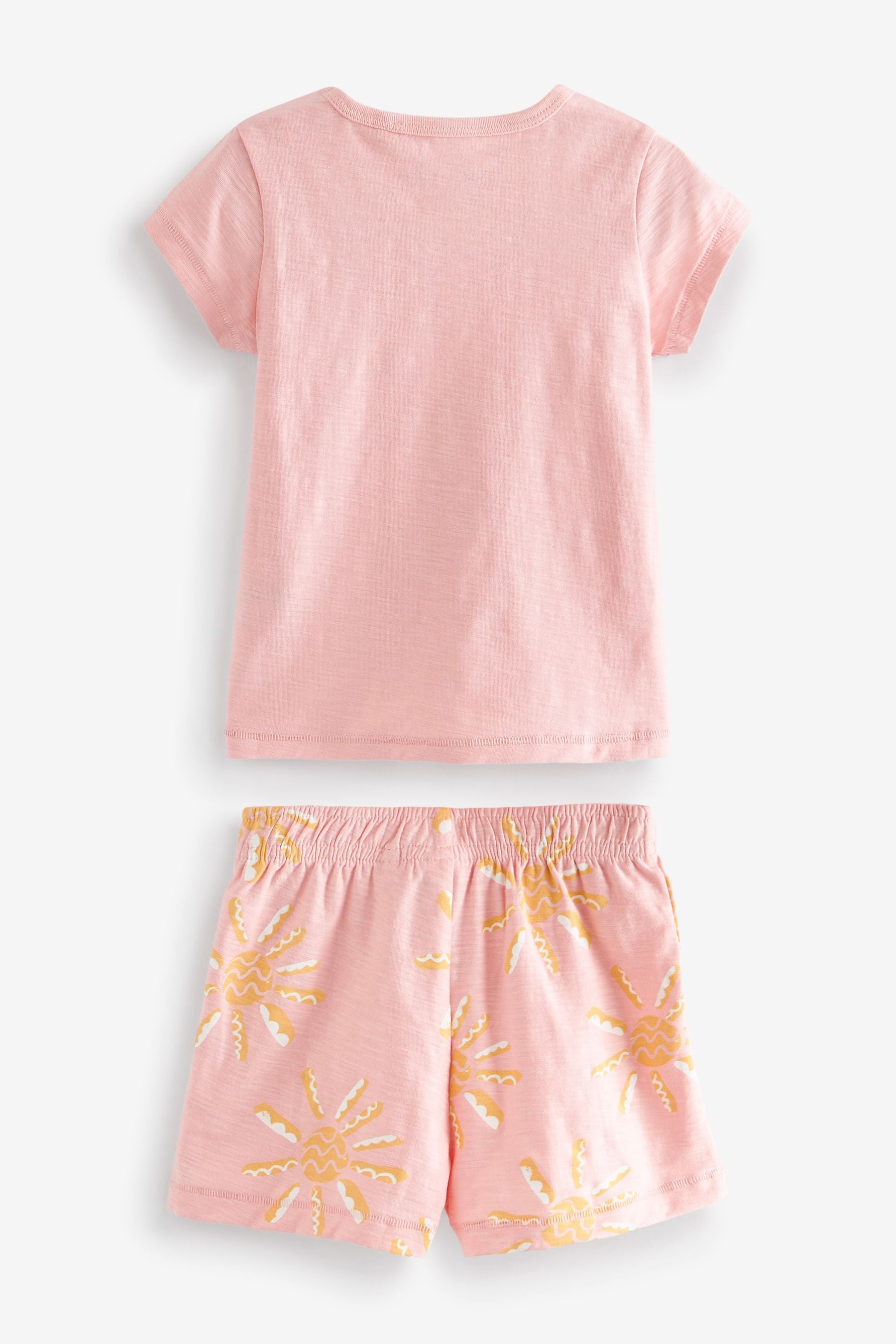 Multi Pastel Beach Character Short Pyjamas 3 Pack (9mths-16yrs)