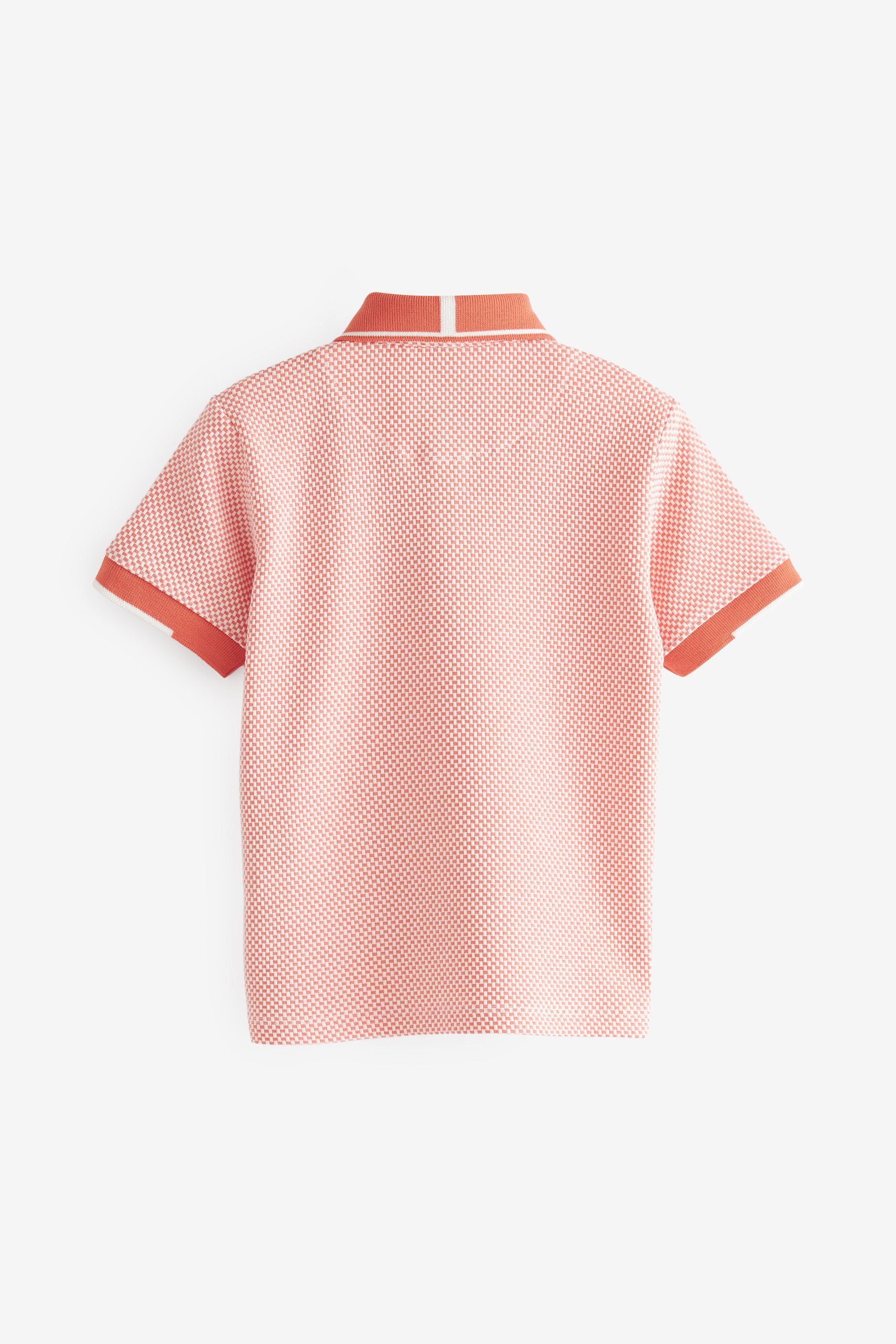 Orange Baker by Ted Baker Blue Polo Shirt