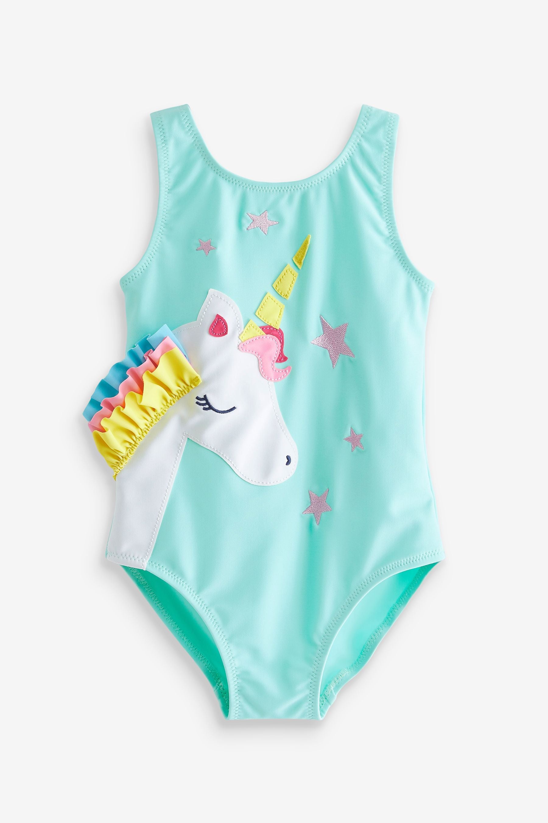 Aqua Blue Swimsuit (3mths-7yrs)