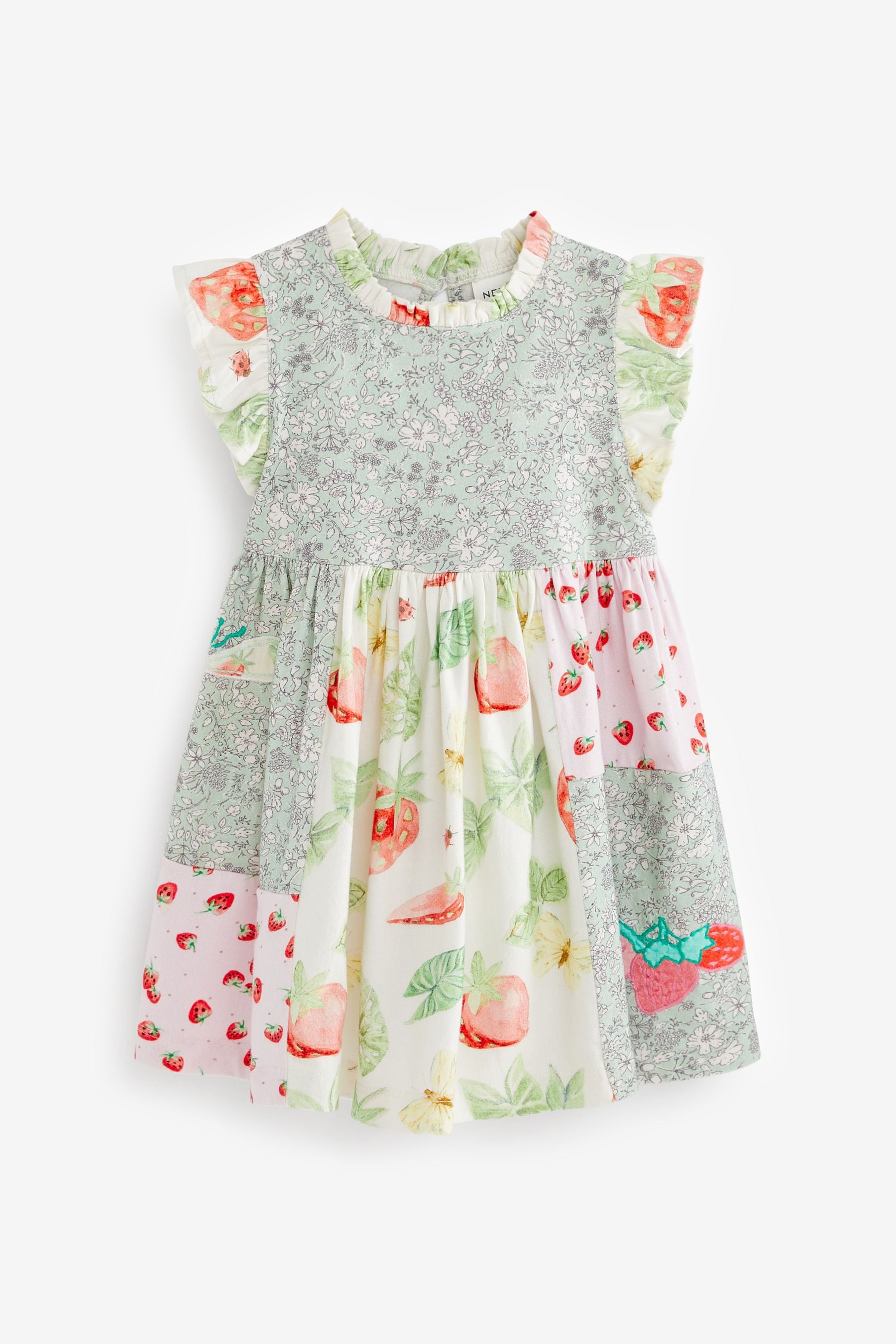 Floral Embroidered Tiered Dress (3mths-7yrs)