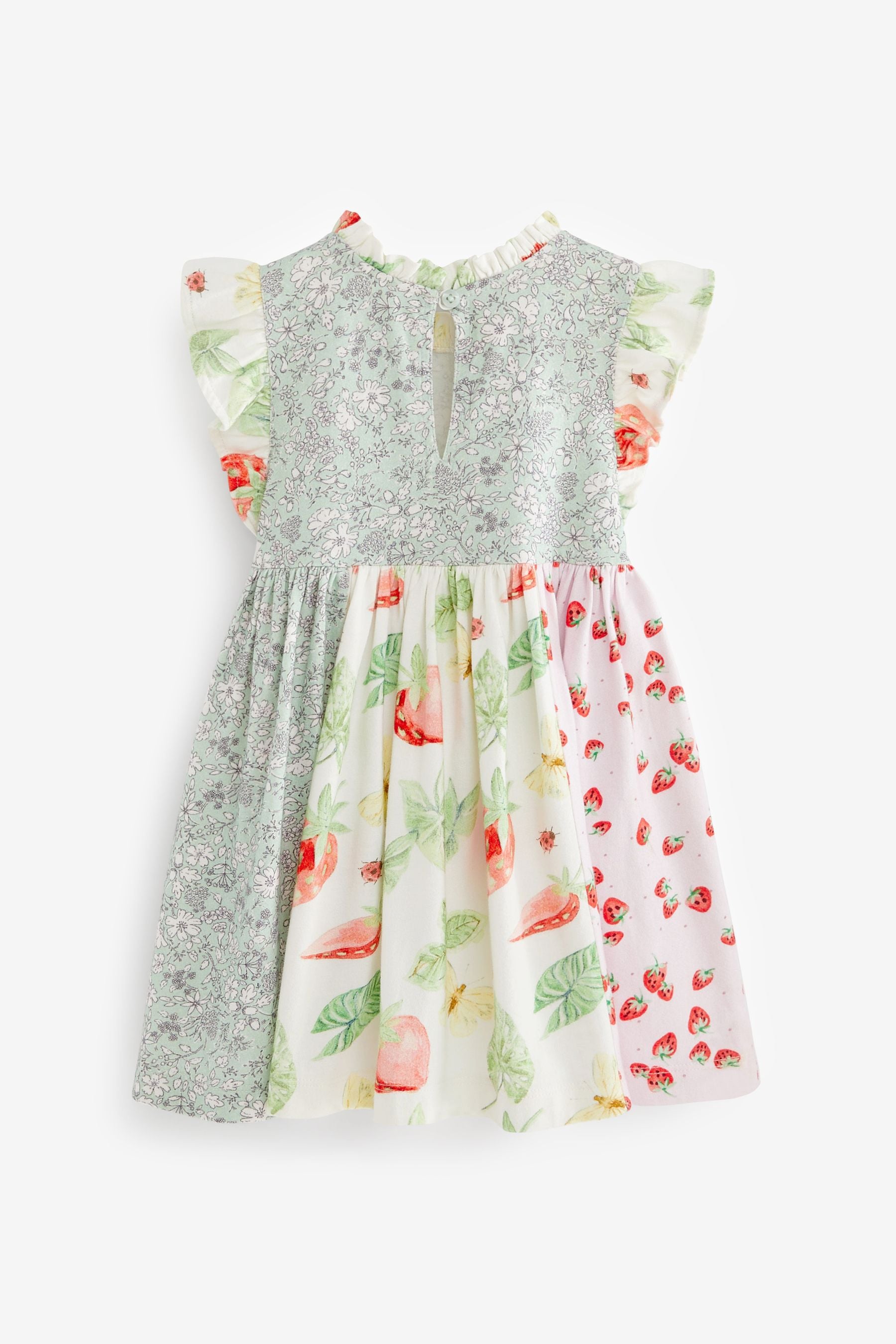 Floral Embroidered Tiered Dress (3mths-7yrs)