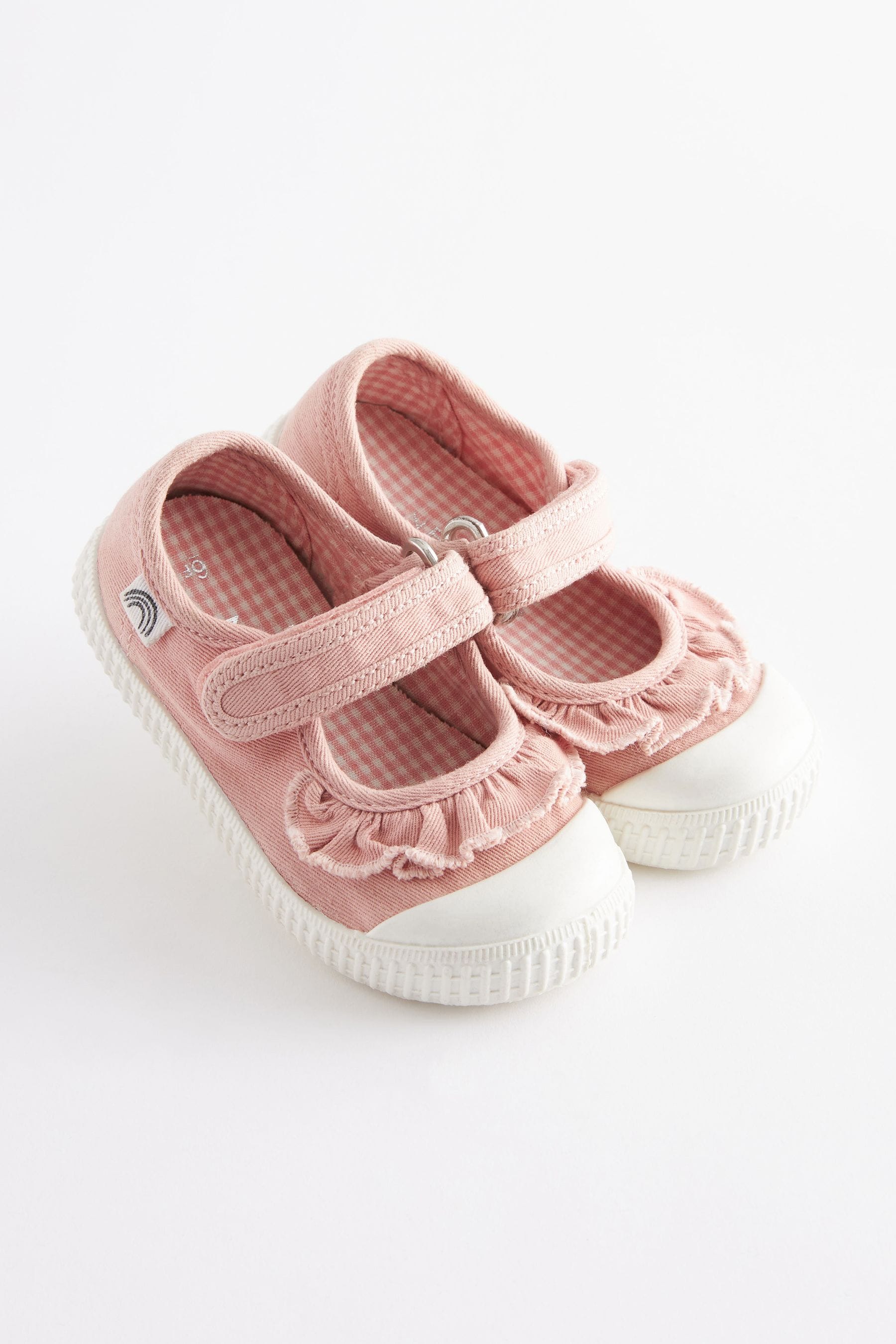 Pink Ruffle Mary Jane Shoes