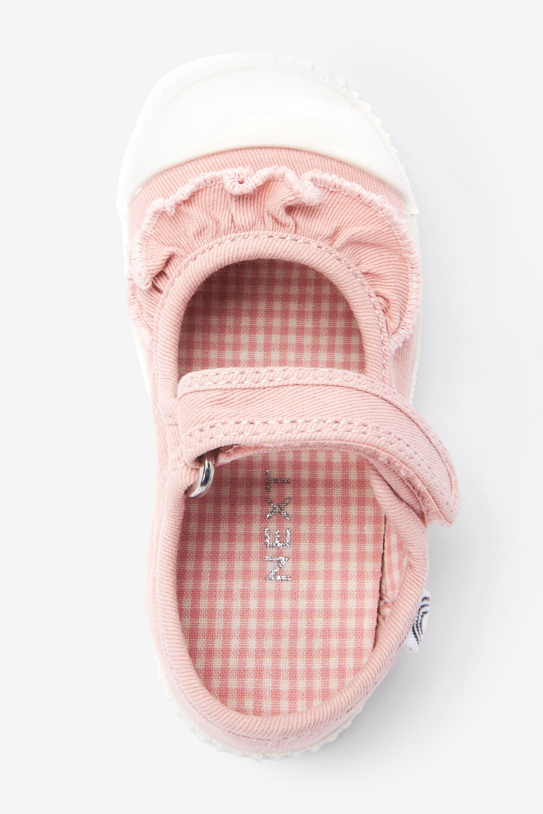 Pink Ruffle Mary Jane Shoes