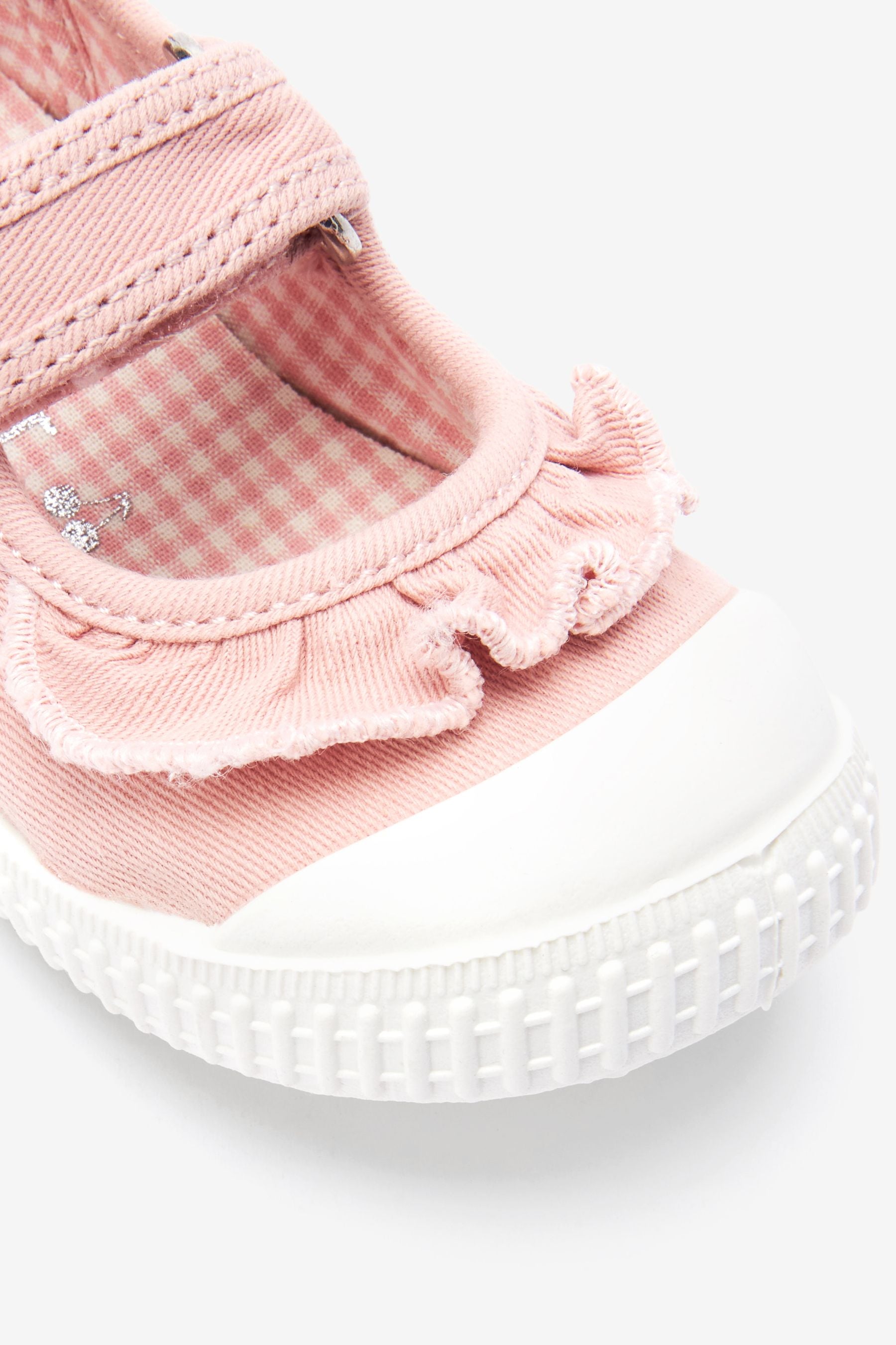 Pink Ruffle Mary Jane Shoes