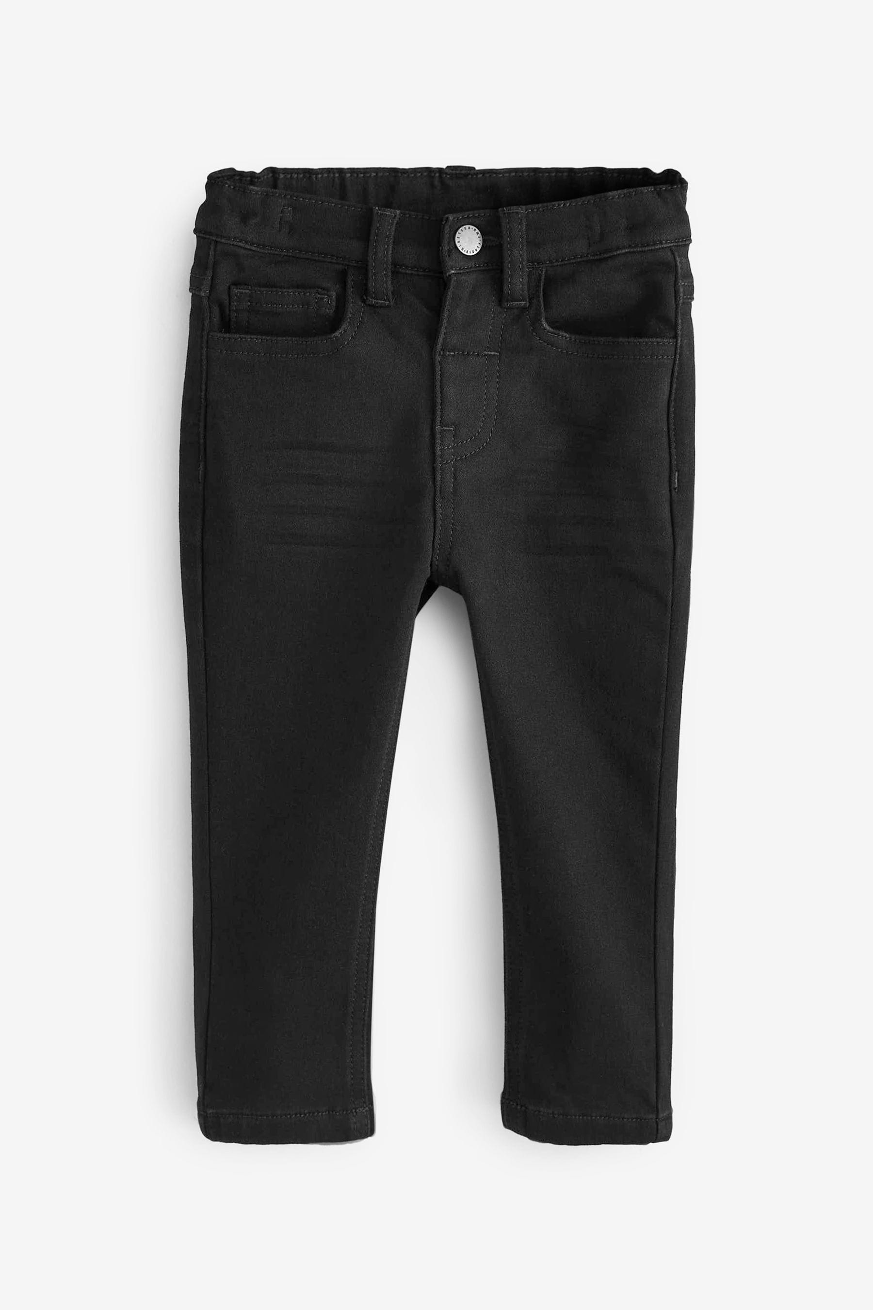 Black Denim Super Soft Skinny Fit Jeans With Stretch (3mths-7yrs)