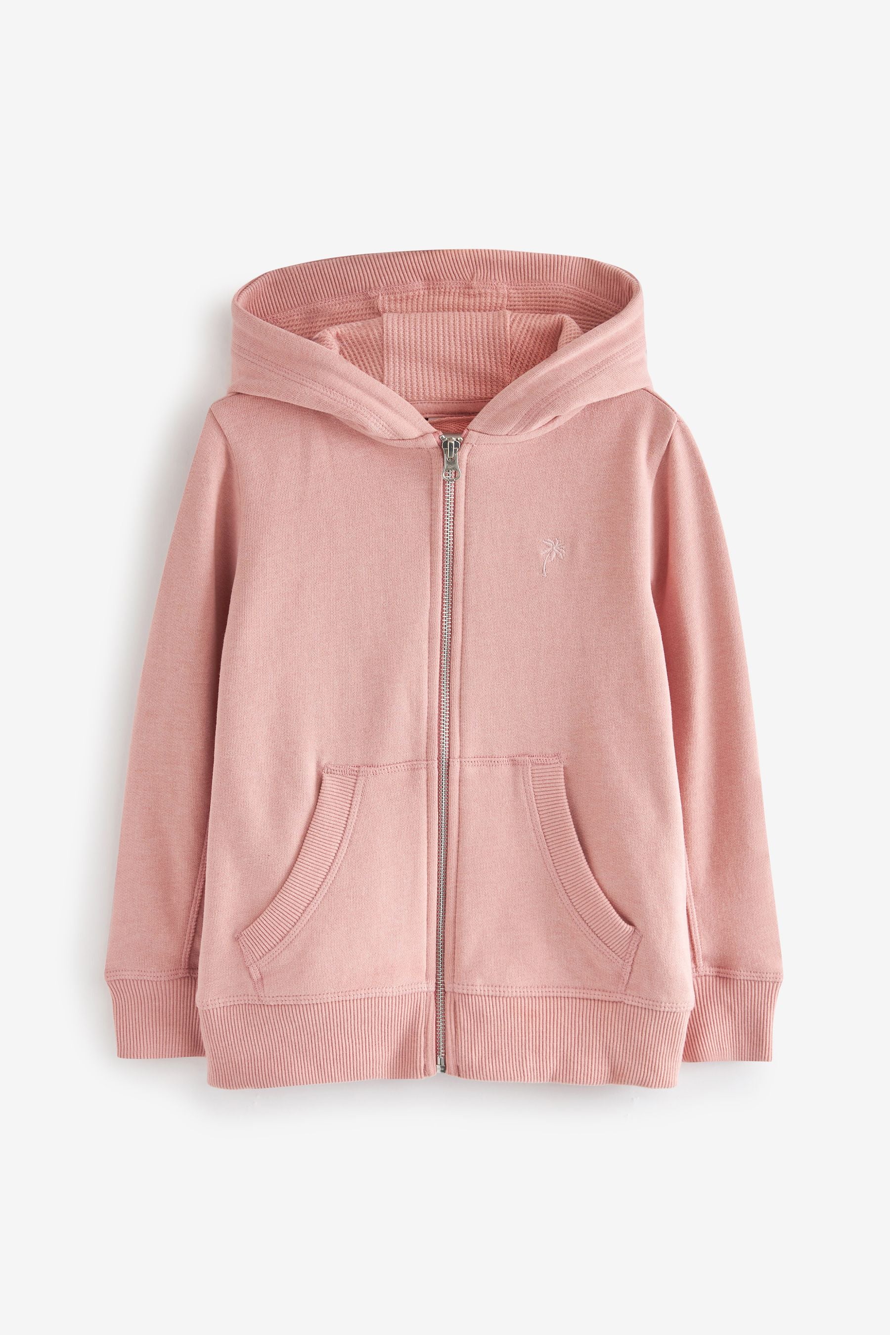 Pink Zip Through Hoodie (3-16yrs)