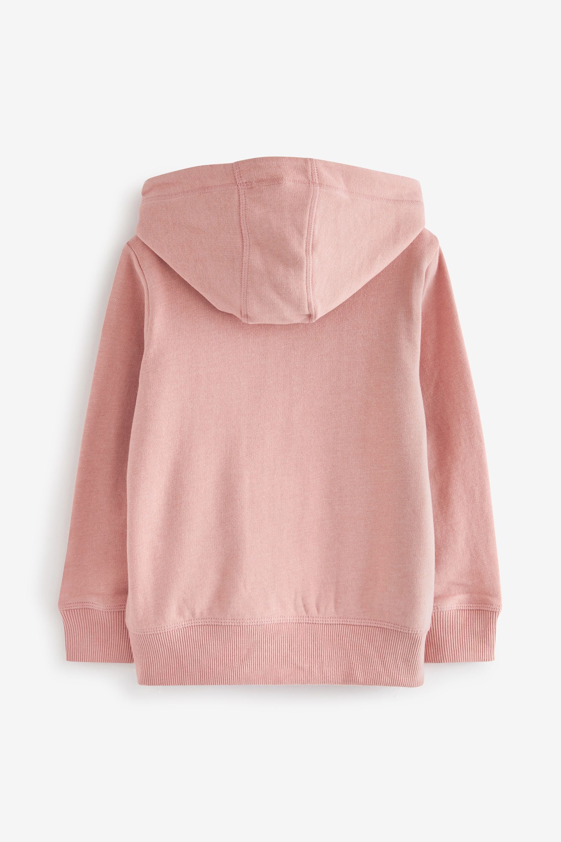 Pink Zip Through Hoodie (3-16yrs)