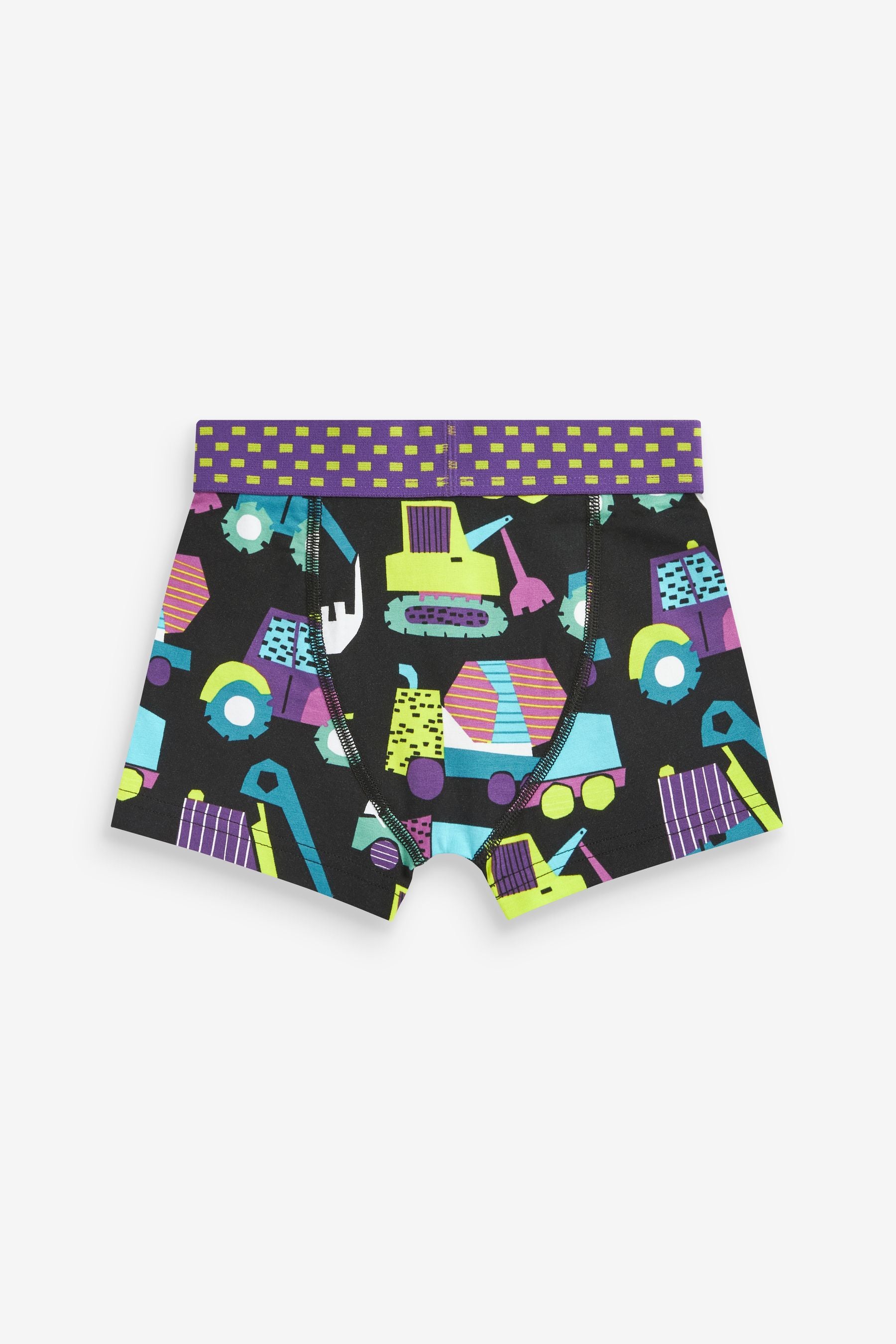 Fluro Digger Trunks 5 Pack (1.5-16yrs)