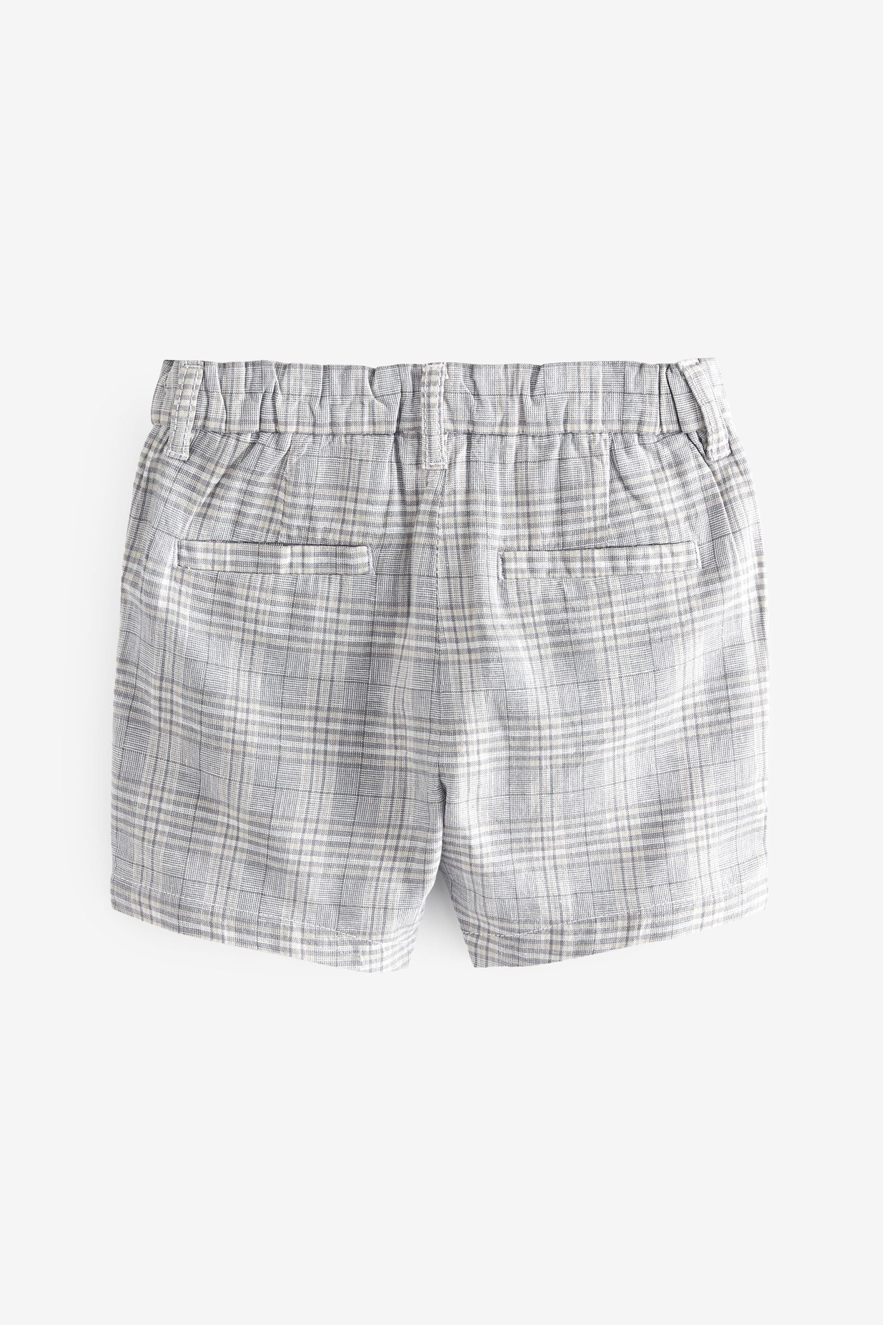 Grey Check Chino Shorts (3mths-7yrs)