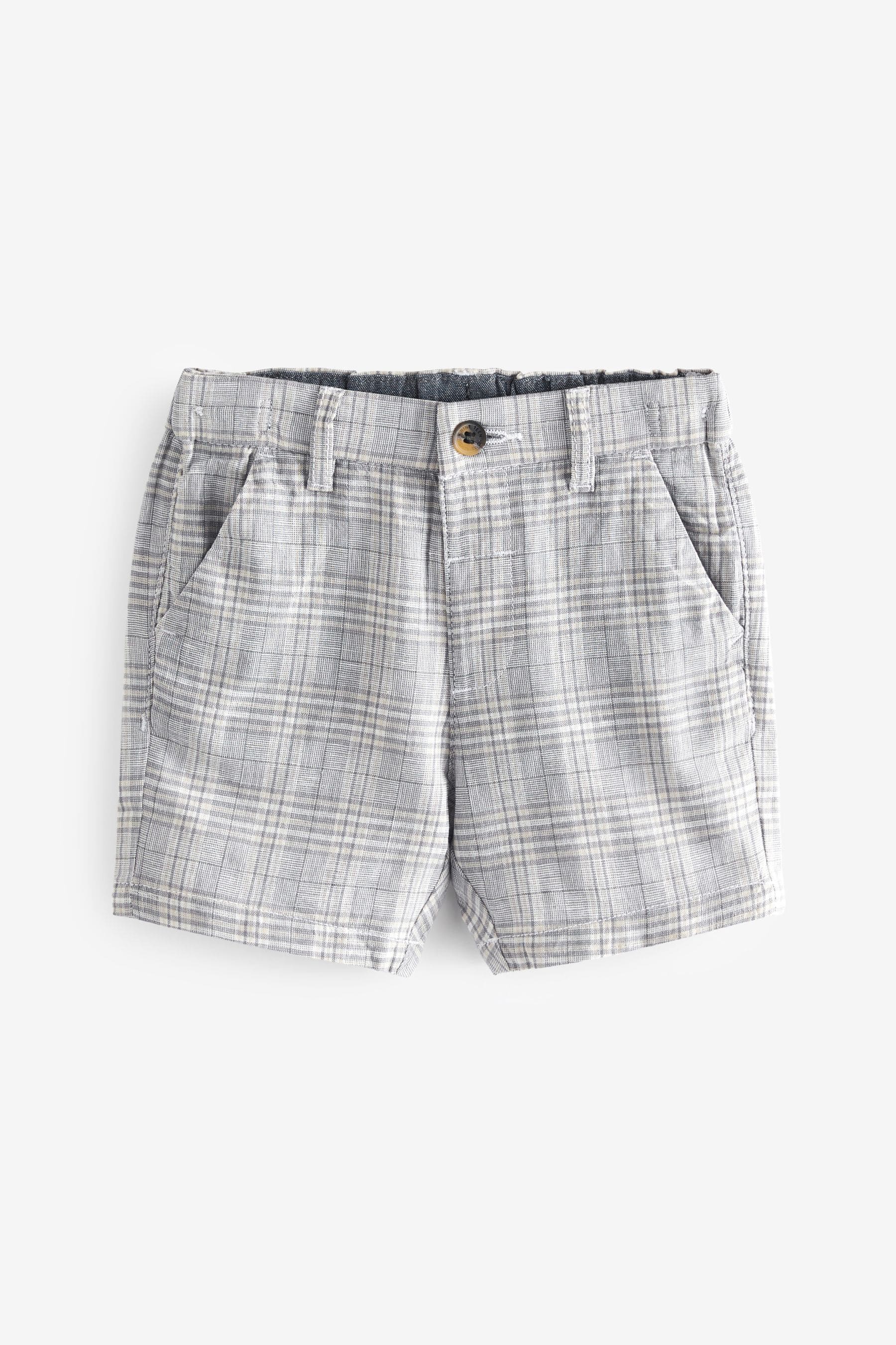 Grey Check Chino Shorts (3mths-7yrs)