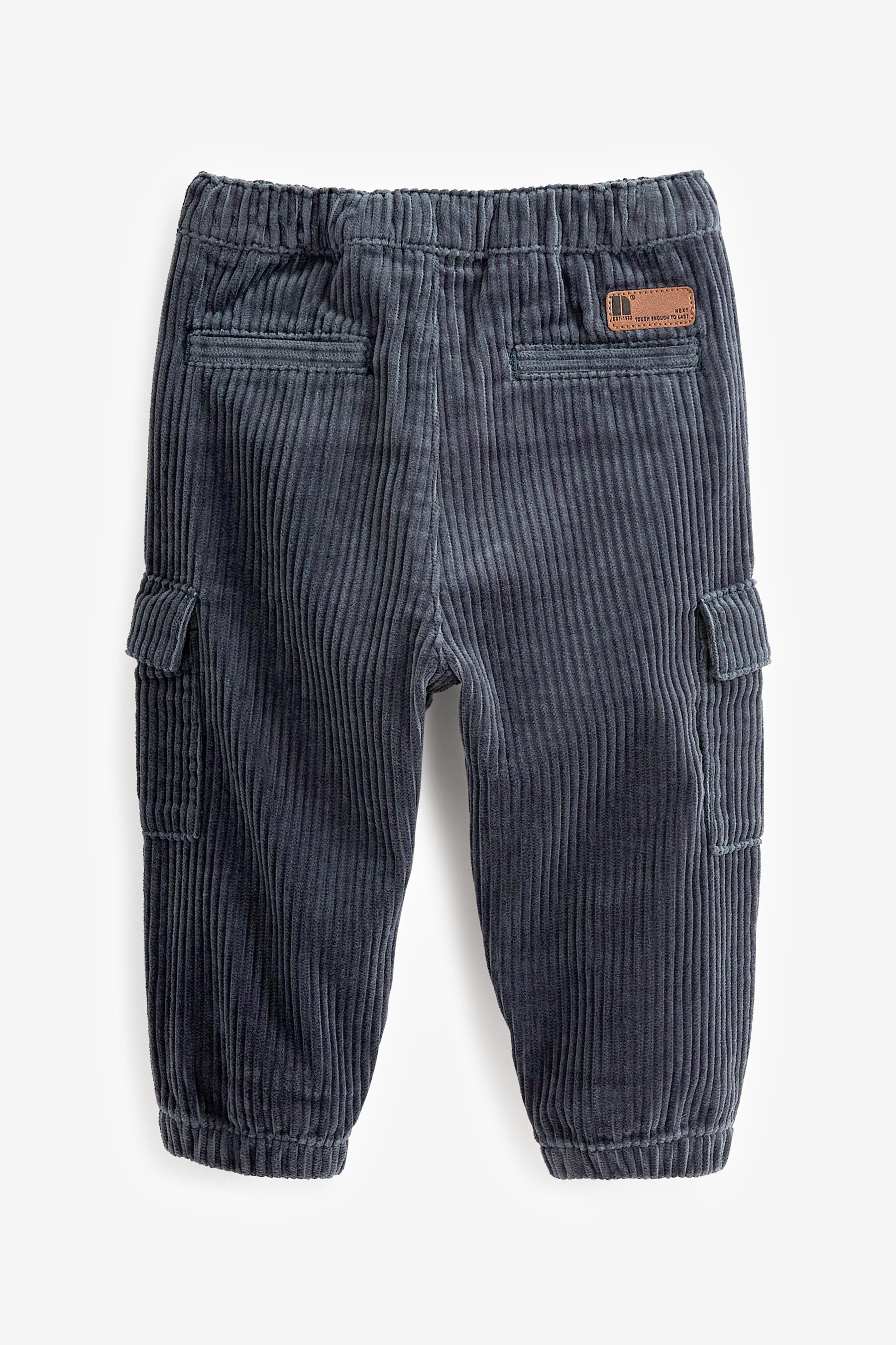 Indigo Blue Corduroy Cargo Trousers (3mths-7yrs)