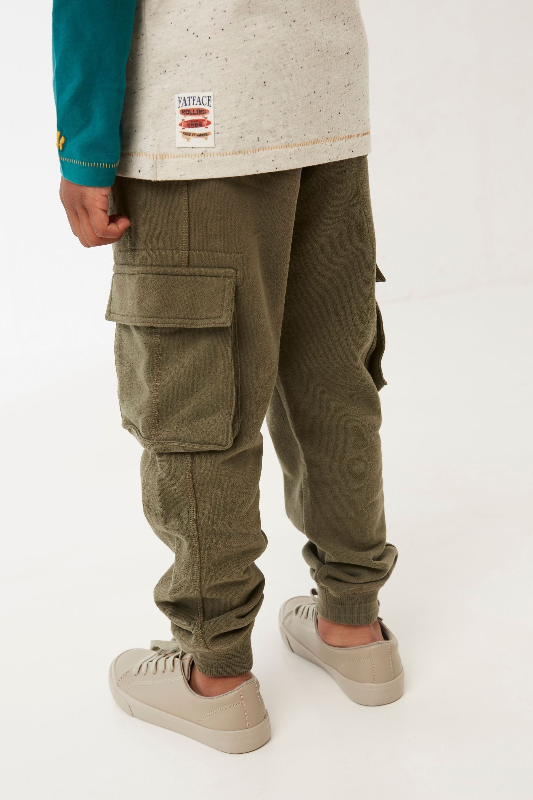 Green FatFace Cody Cargo Joggers