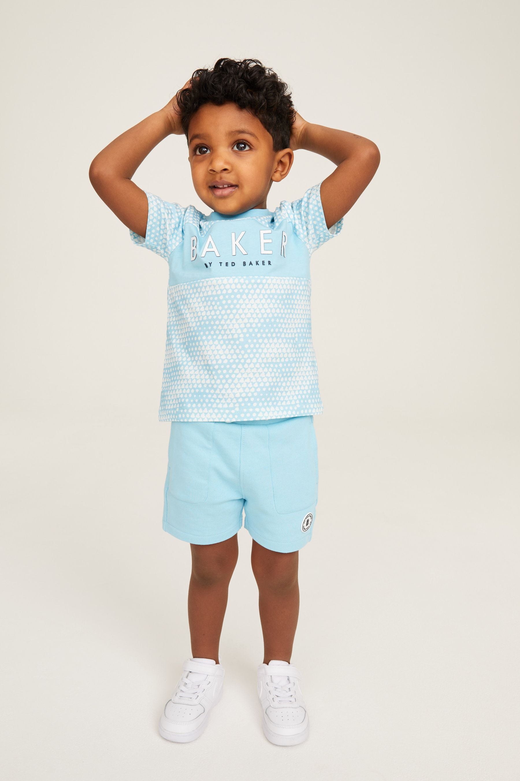 Blue Baker by Ted Baker Blue Short And T-Shirt Set