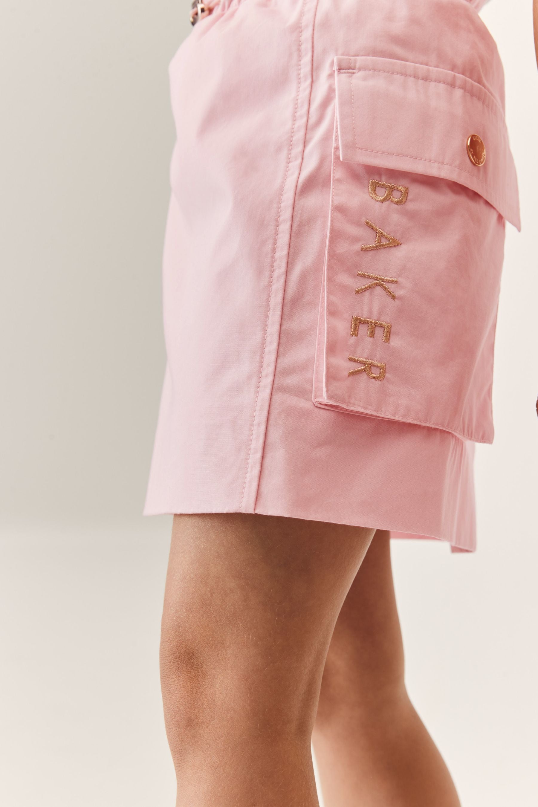 Pink Baker by Ted Baker Pink Cargo Skirt