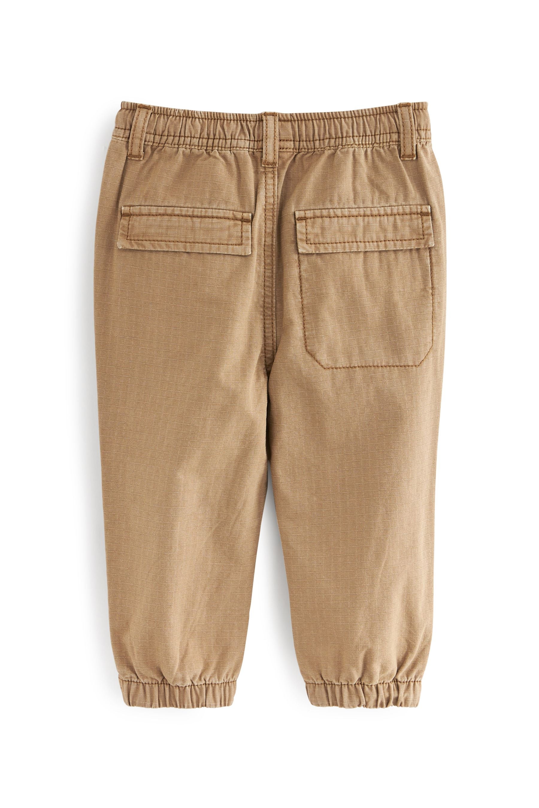 Tan Brown Pull-On Utility Trousers (3mths-7yrs)