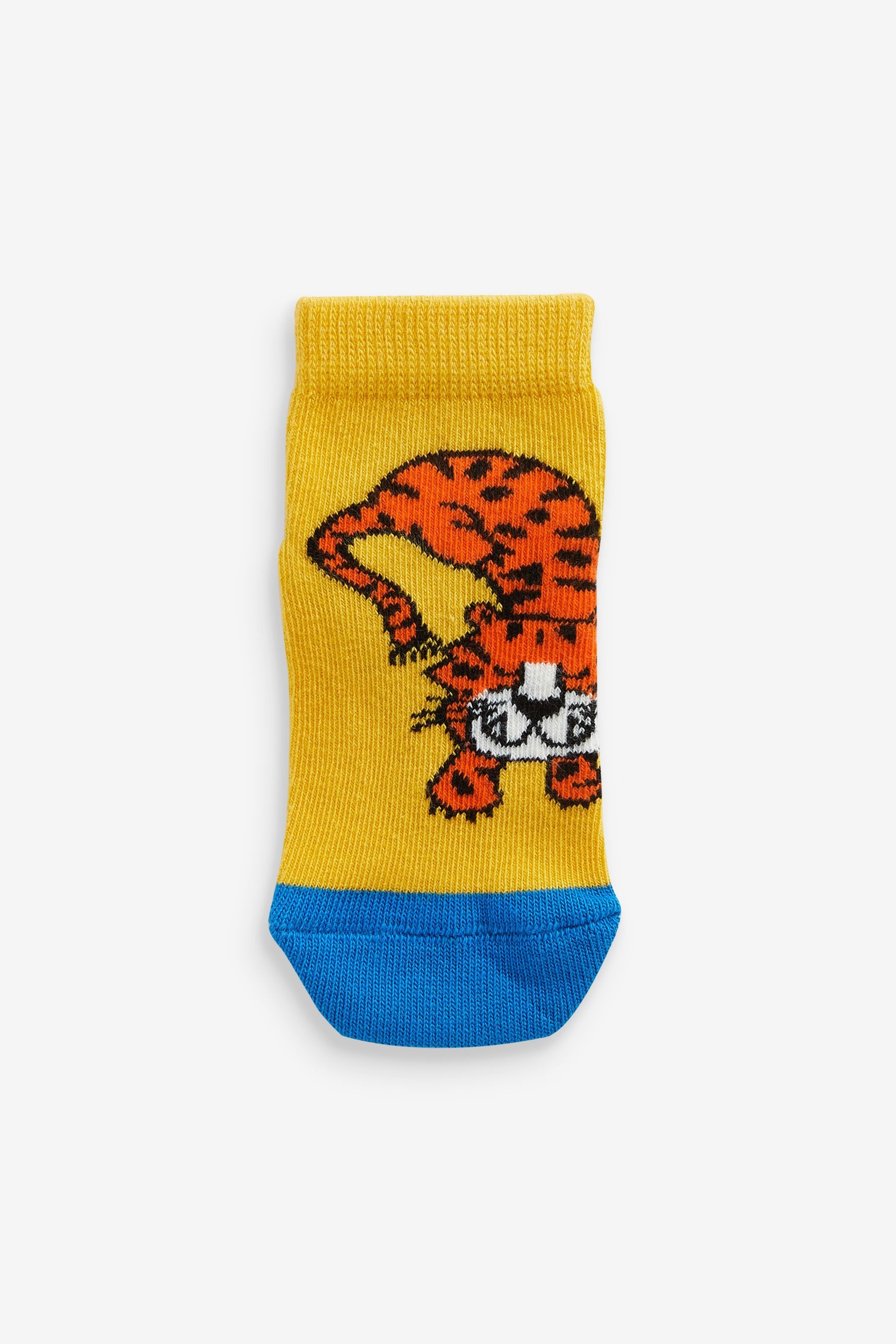 Bright Animals Cotton Rich Trainer Socks 5 Pack