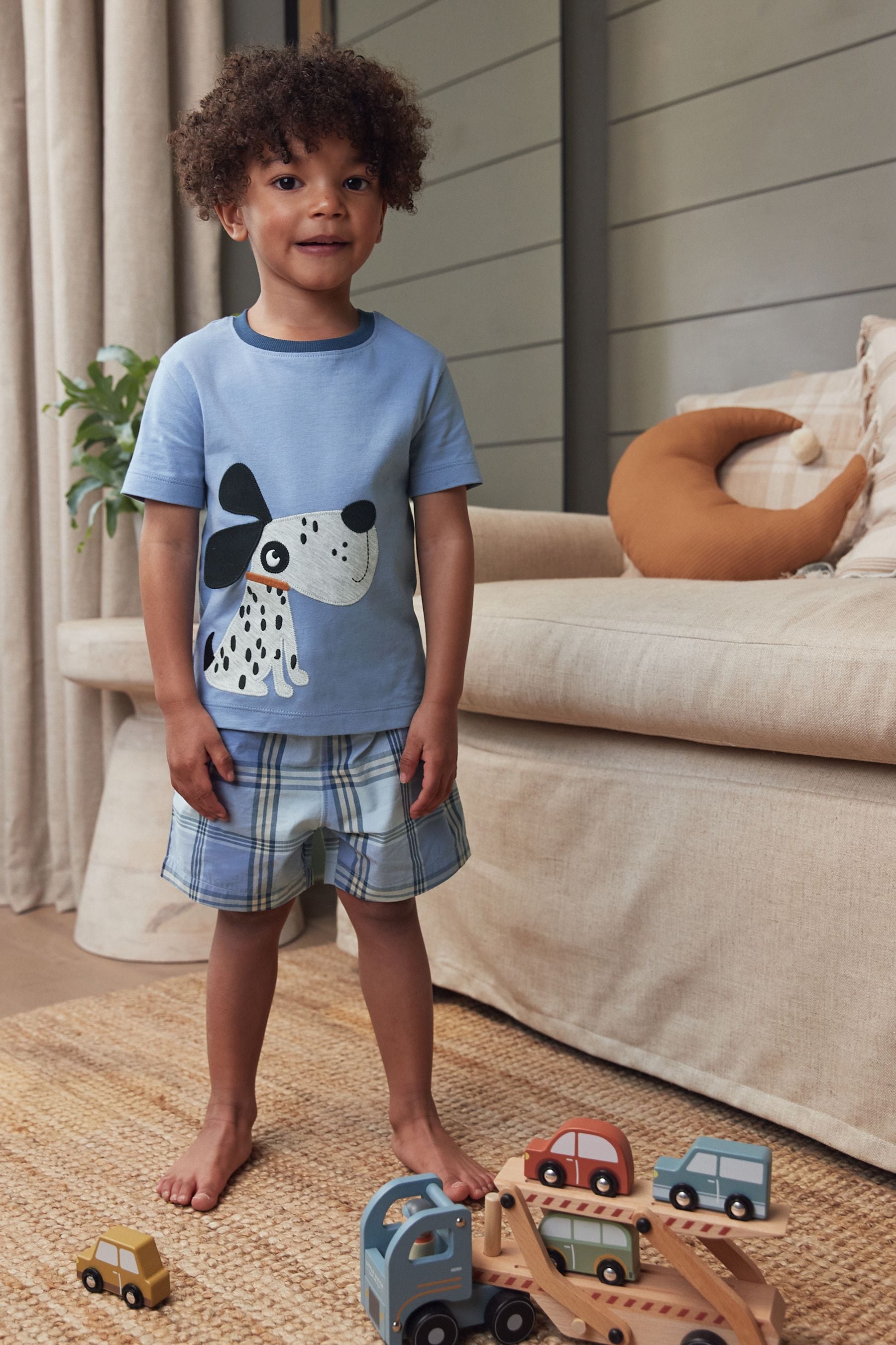 Blue Dog Short Pyjamas (9mths-8yrs)