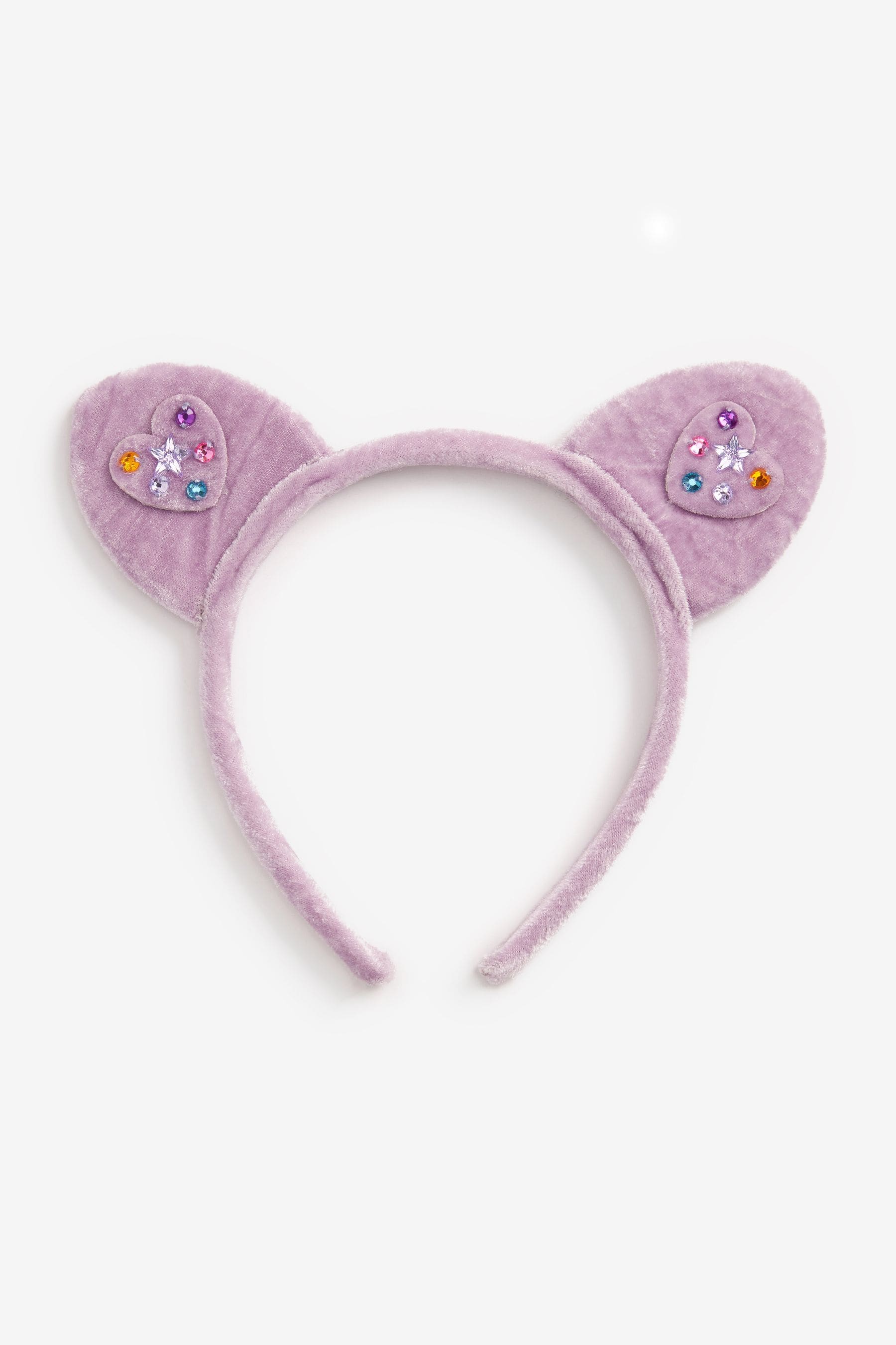 Lilac Purple Cat Ears Headband