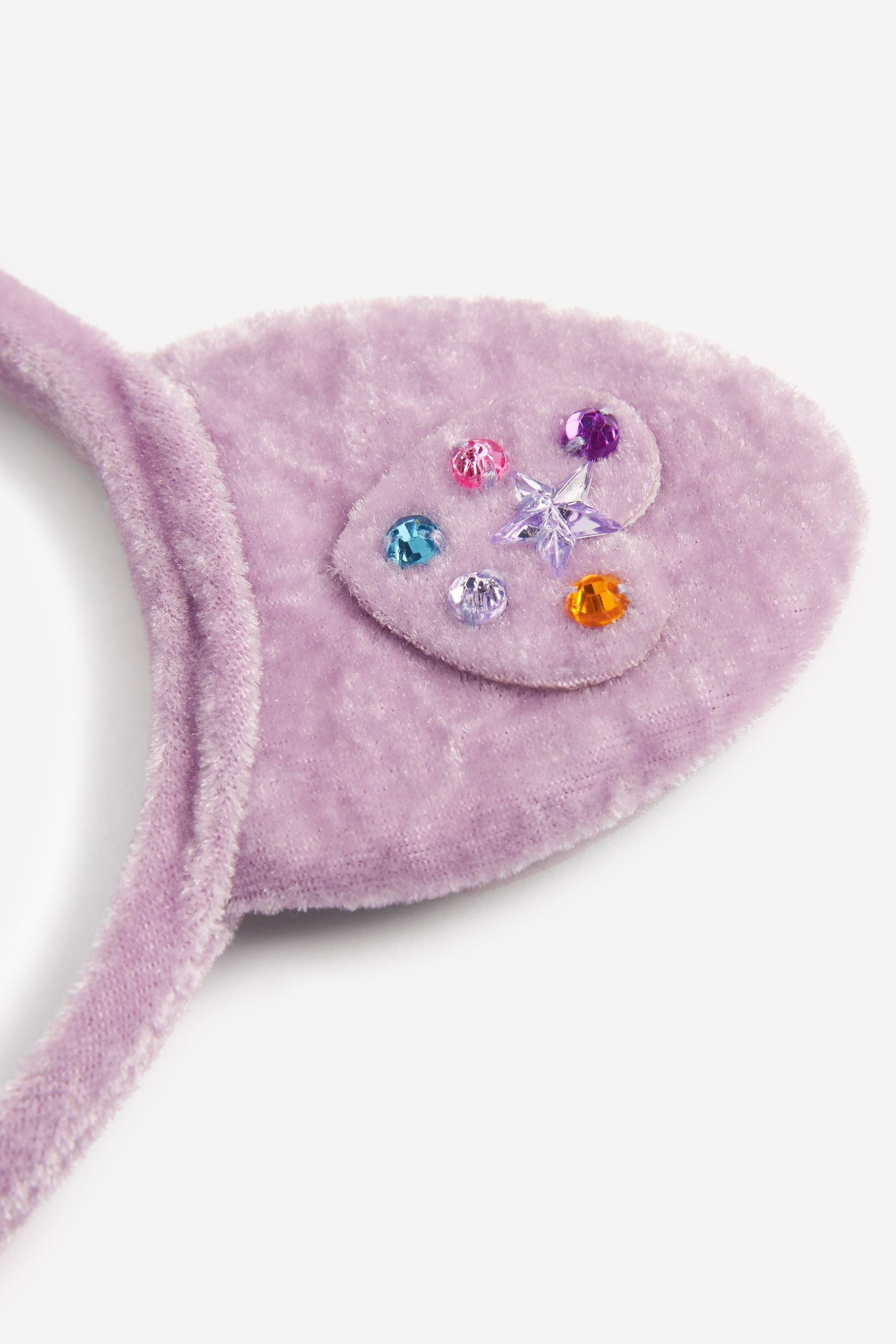 Lilac Purple Cat Ears Headband