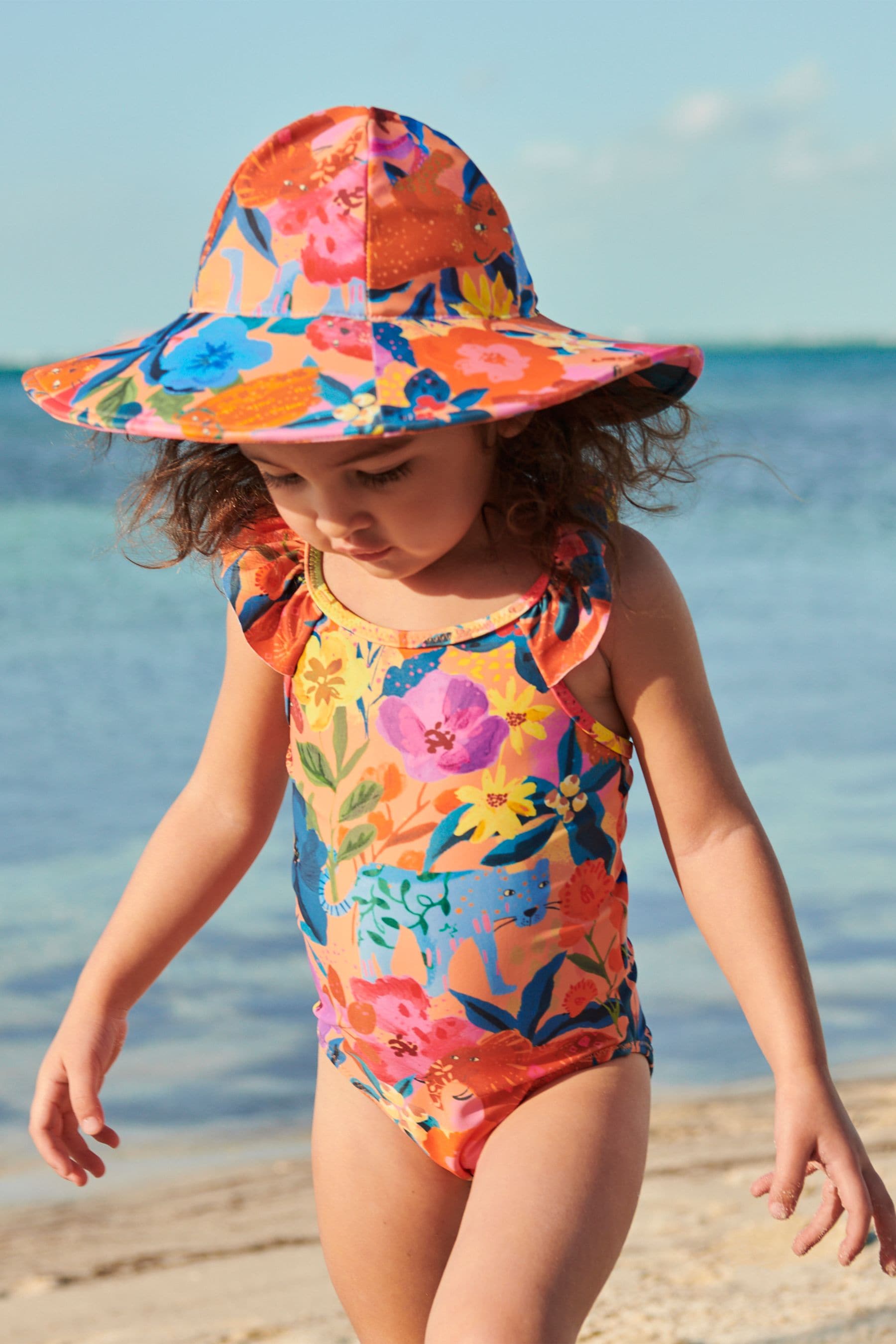 Multi Bright Swim Hat (3mths-10yrs)