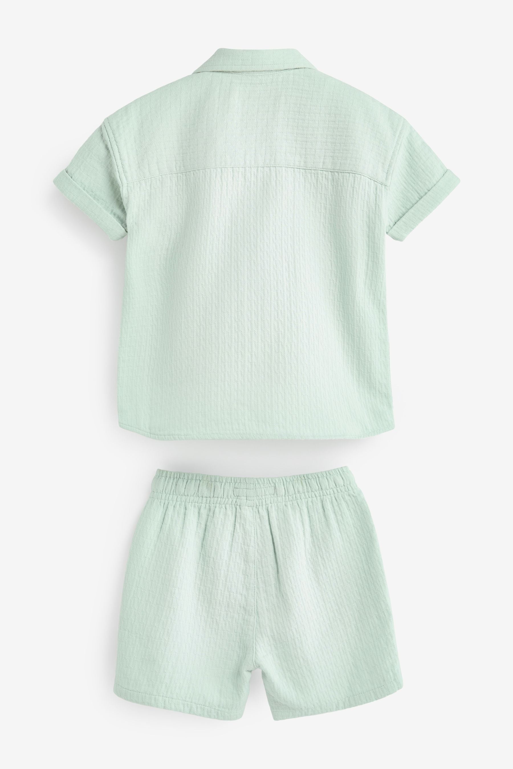 Mineral Green Shirt and Shorts Set (3mths-7yrs)