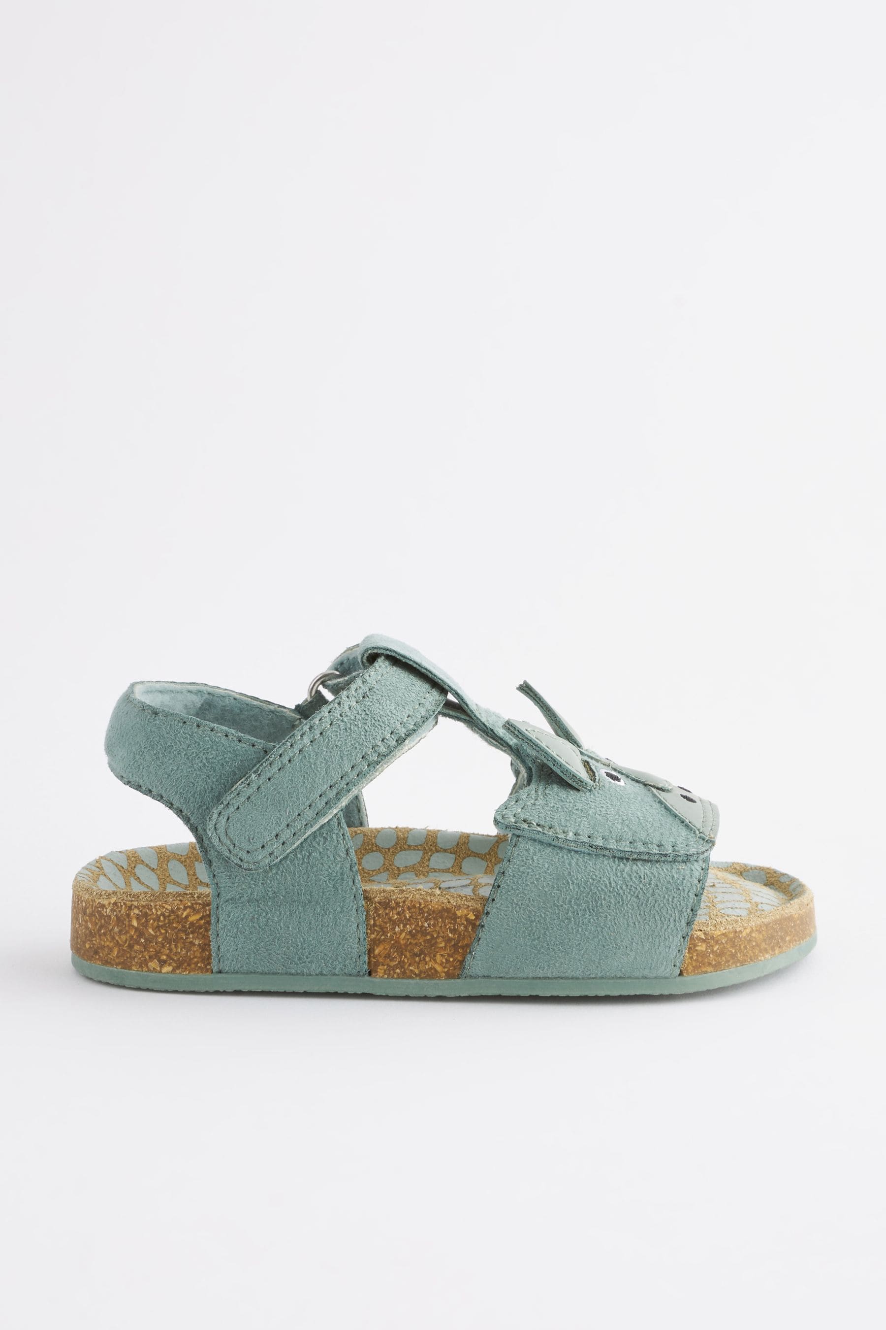 Green Dinosaur Corkbed Comfort Sandals